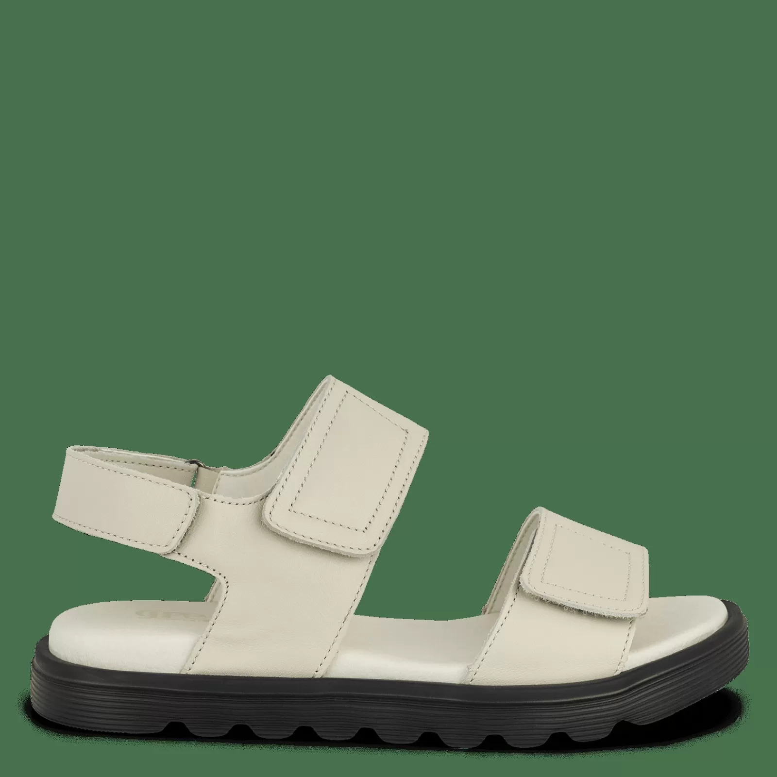 Sandaler Med Flad Sål>Green Comfort Allow Alli - Cream White