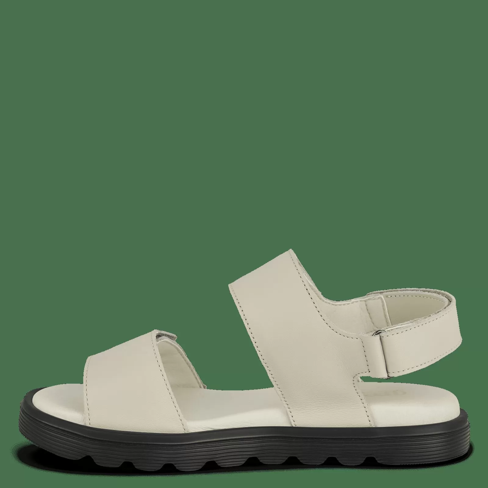 Sandaler Med Flad Sål>Green Comfort Allow Alli - Cream White