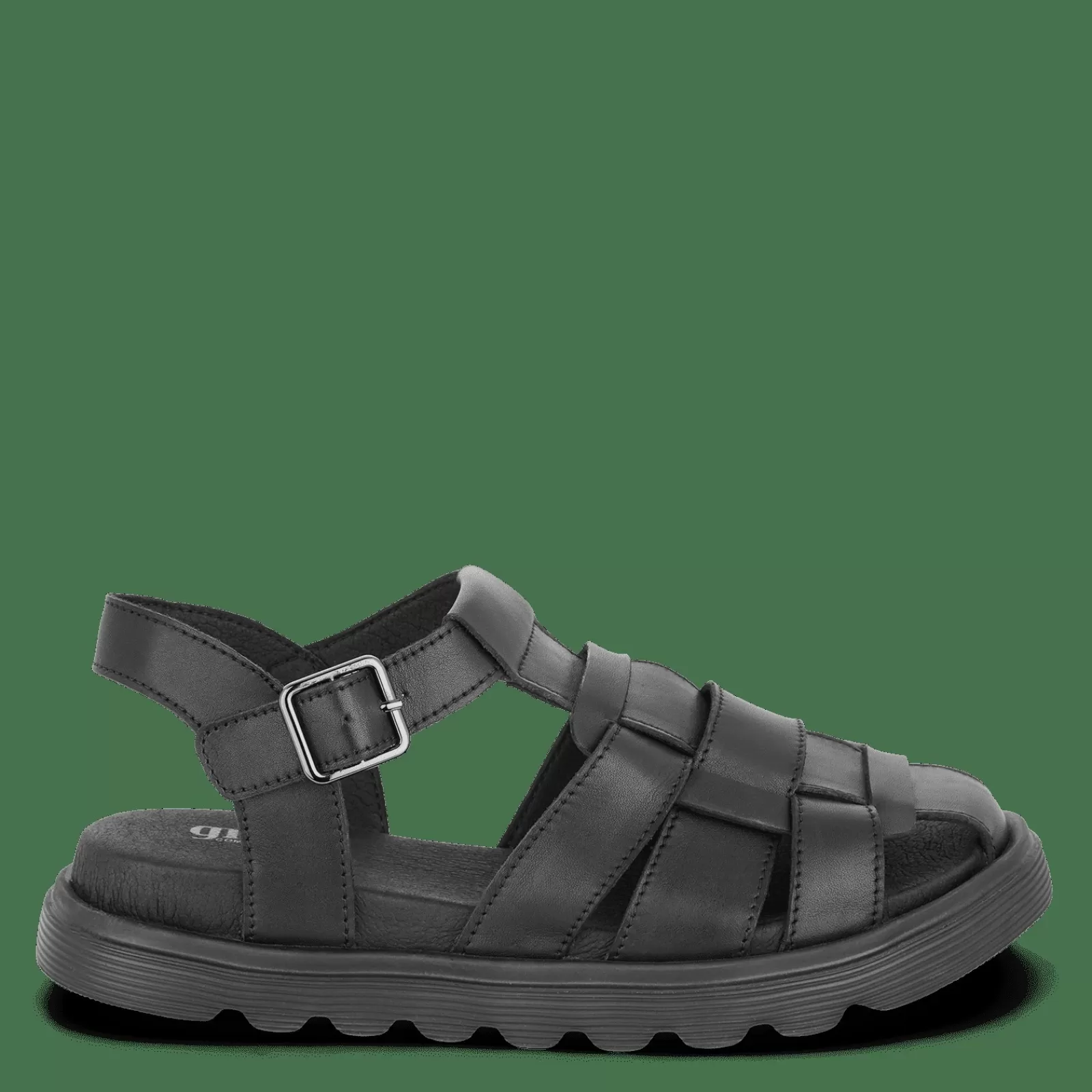 Sandaler Med Flad Sål>Green Comfort Allow Alma - Sort