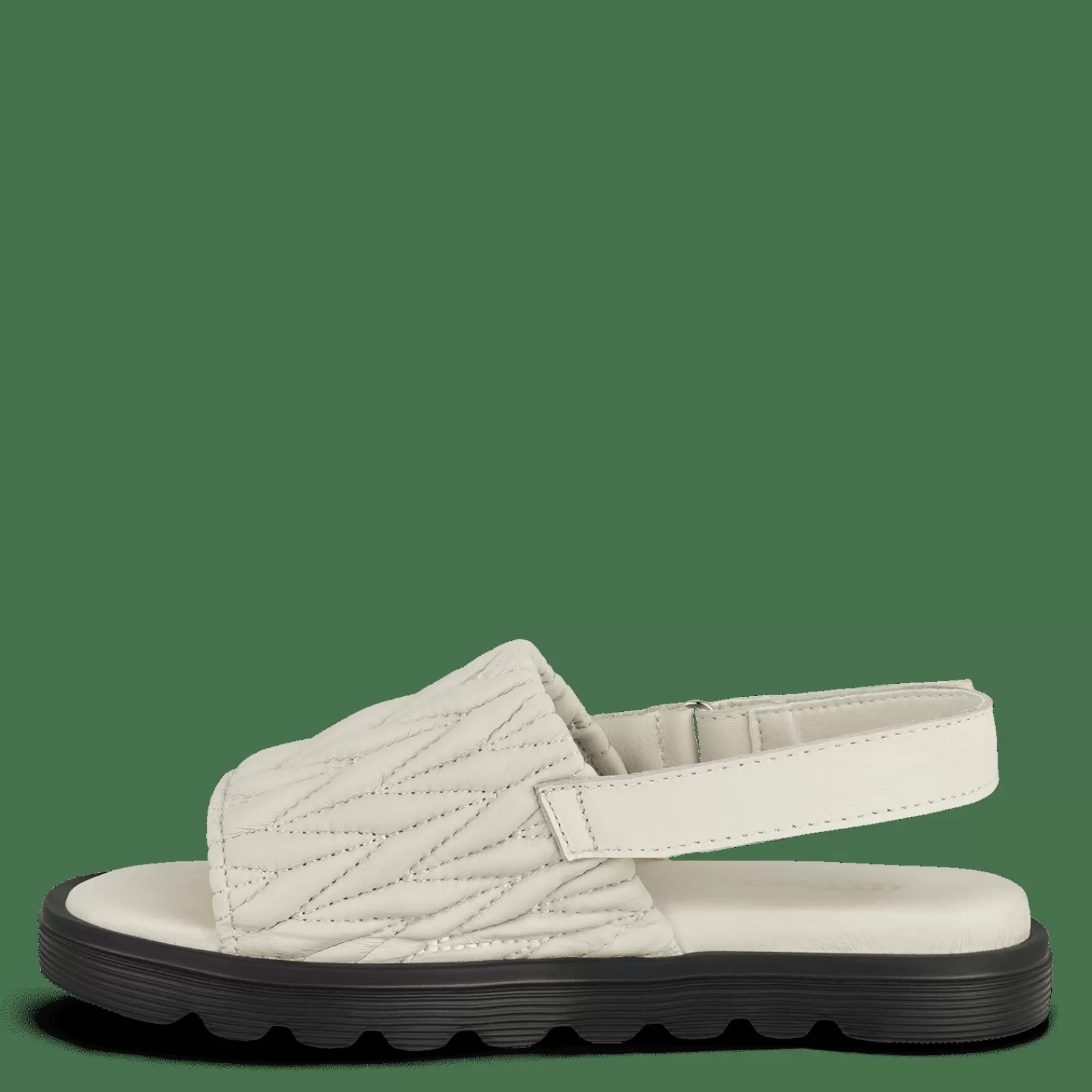 Sandaler Med Flad Sål>Green Comfort Allow Amari - Cream White