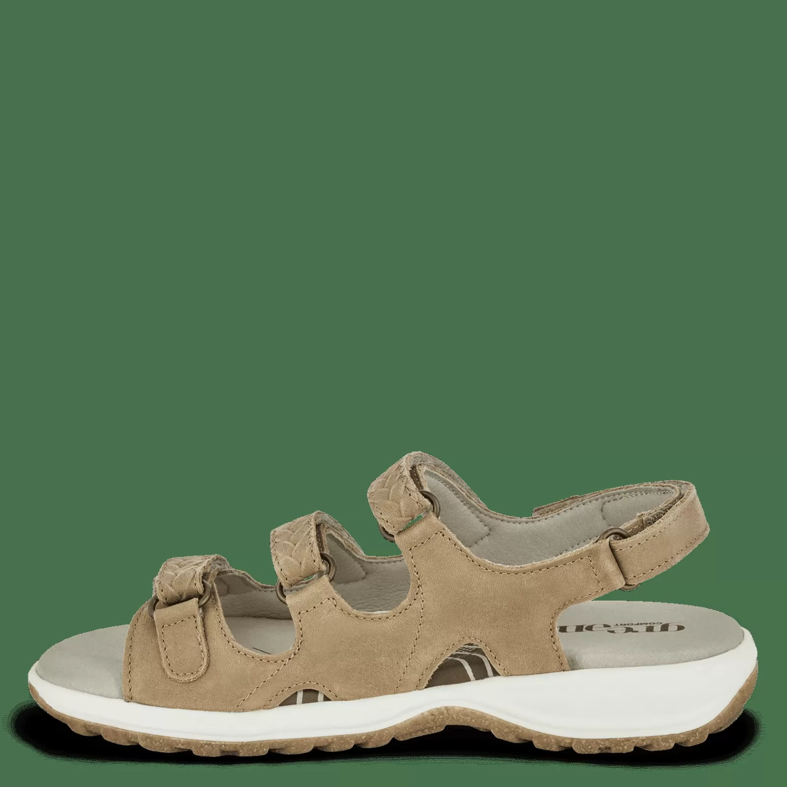 Vandresandaler>Green Comfort Camino Cassy - Taupe