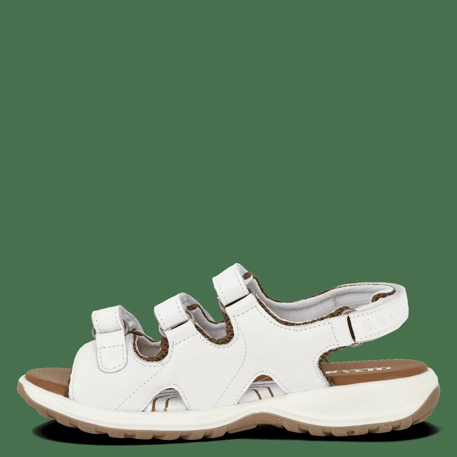 Vandresandaler>Green Comfort Camino Citha - White