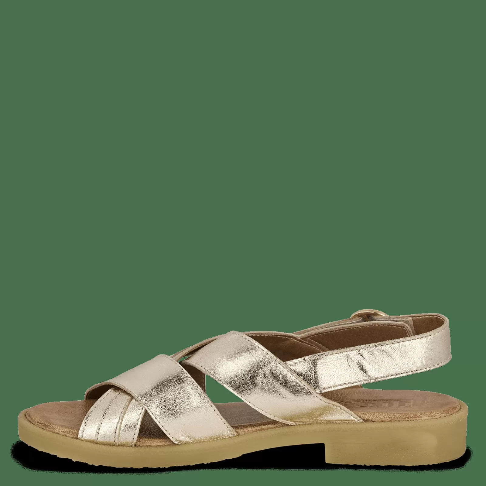 Sandaler Med Flad Sål>Green Comfort Caroline Cece - Gold