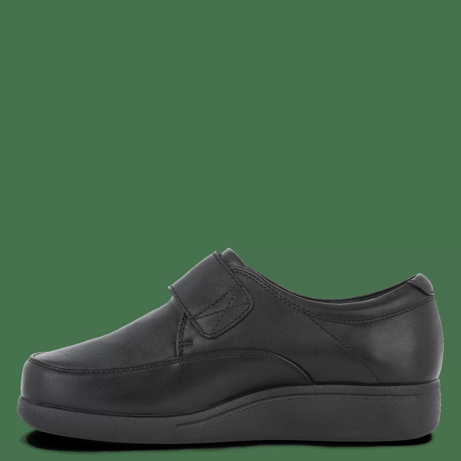 Sko Med Velcro>Green Comfort Classic Comfort Clair - Sort