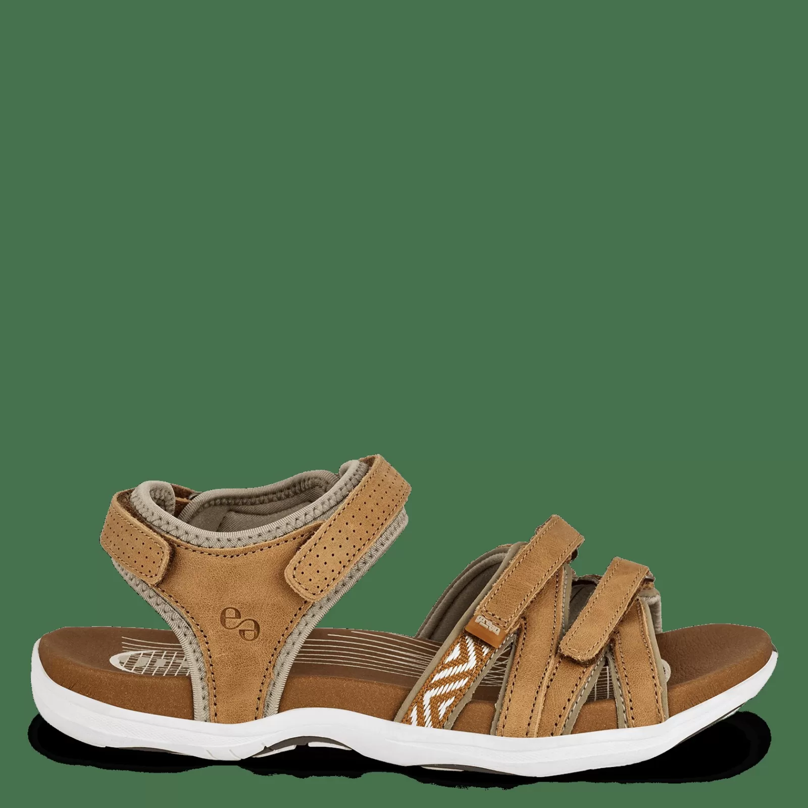 Sandaler Med Flad Sål>Green Comfort Corsica Caia - Cognac