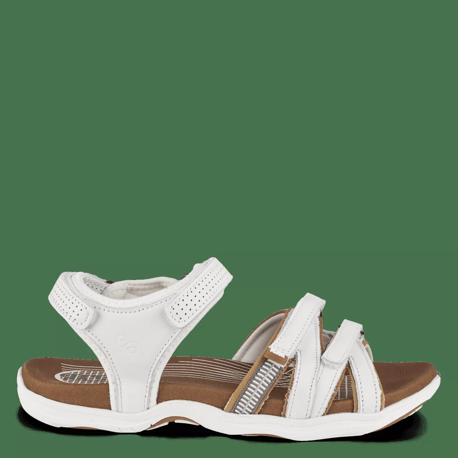 Sandaler Med Flad Sål>Green Comfort Corsica Caia - White