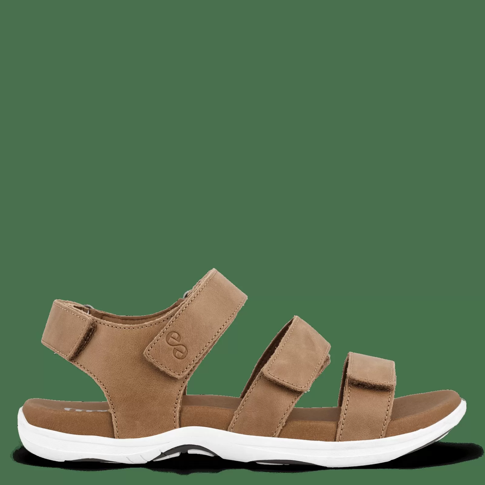 Sandaler Med Flad Sål>Green Comfort Corsica Carma - Cognac