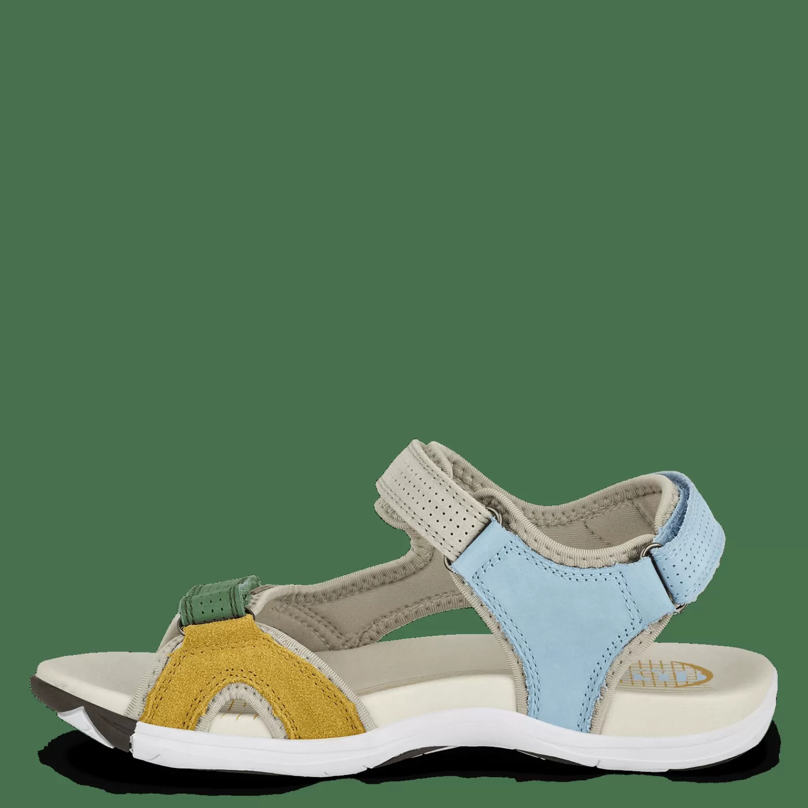 Sandaler Med Flad Sål>Green Comfort Corsica Cila - Light Blue