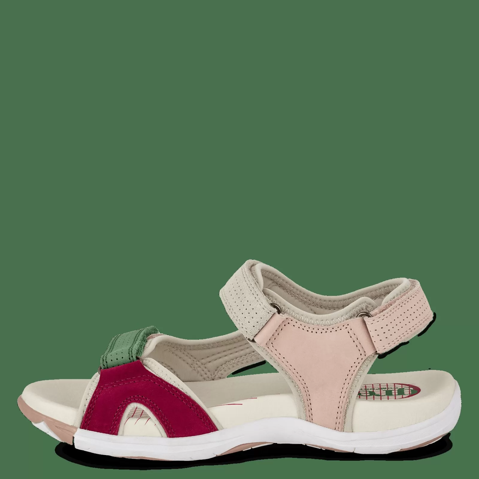 Sandaler Med Flad Sål>Green Comfort Corsica Cila - Pink