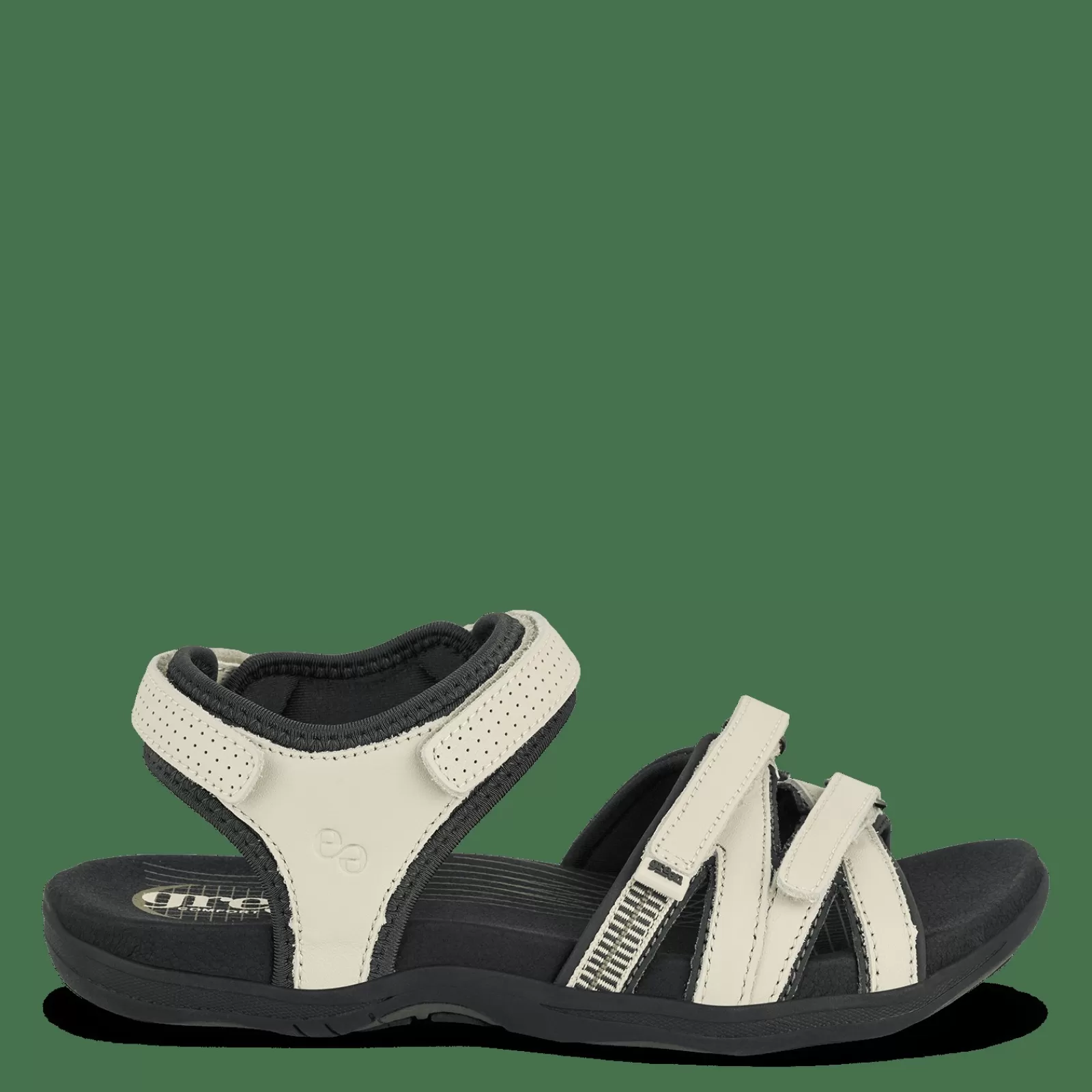 Sandaler Med Flad Sål>Green Comfort Corsica Coco - Cream White