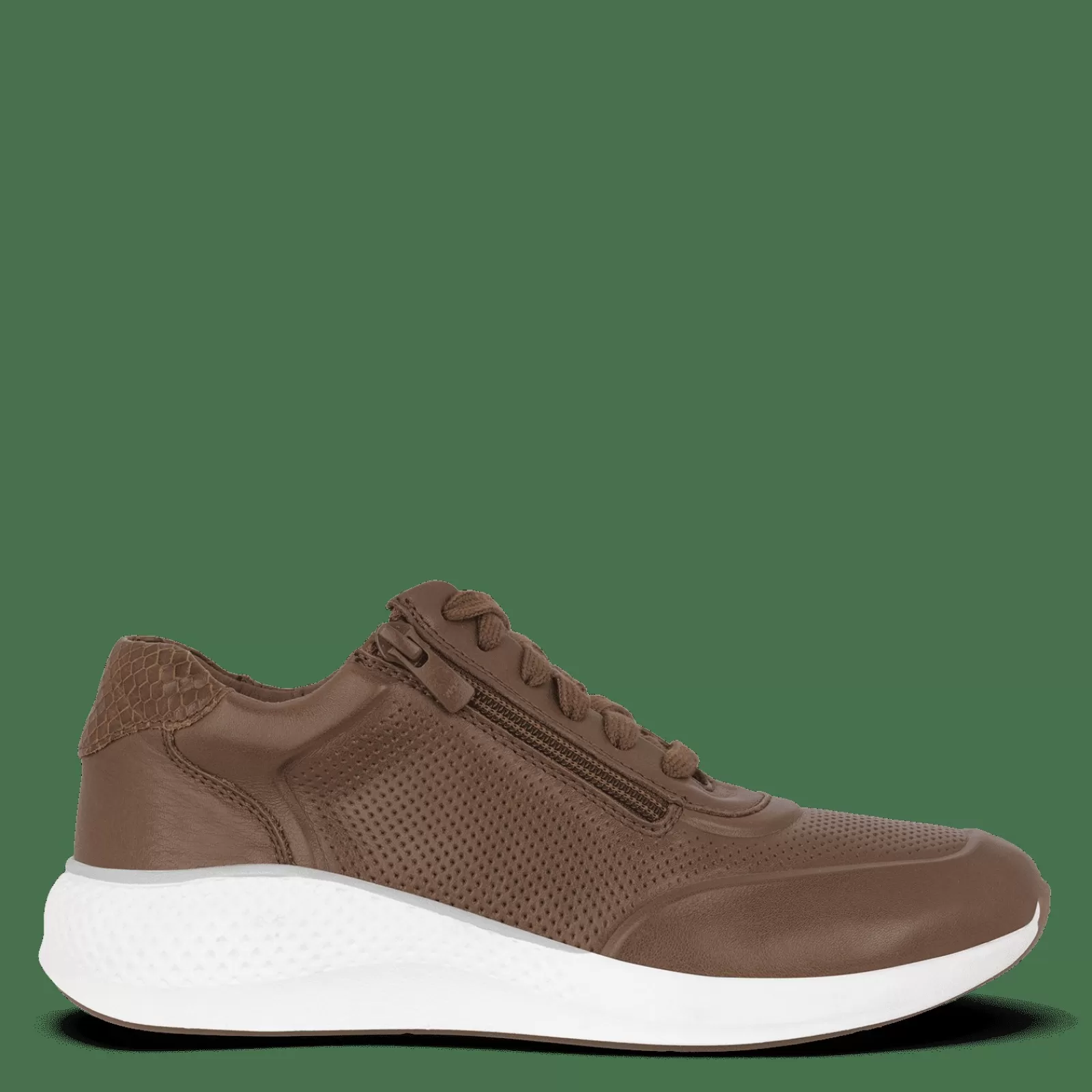 Snøresko>Green Comfort Dolphin Dami - Cognac