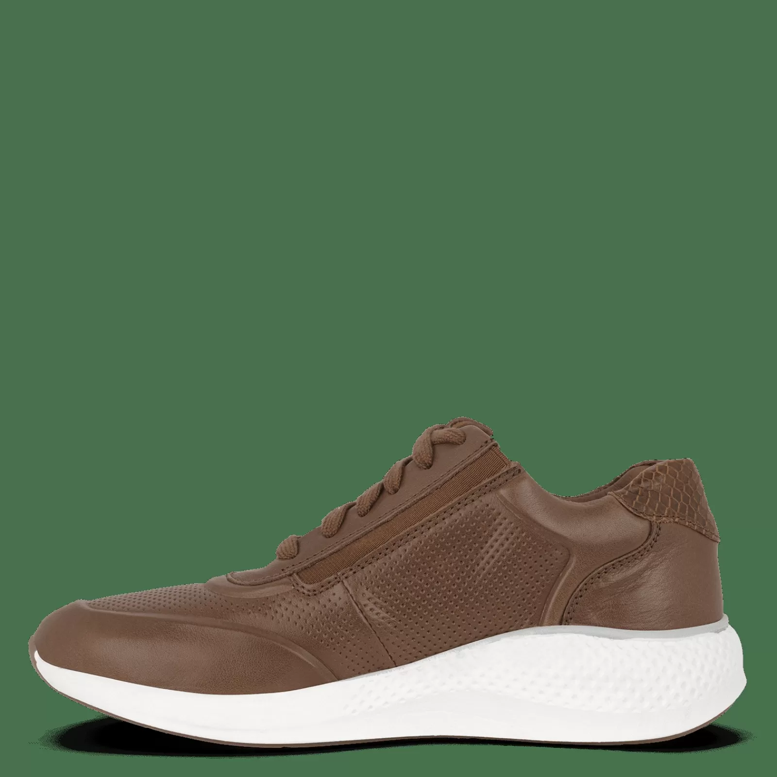 Snøresko>Green Comfort Dolphin Dami - Cognac