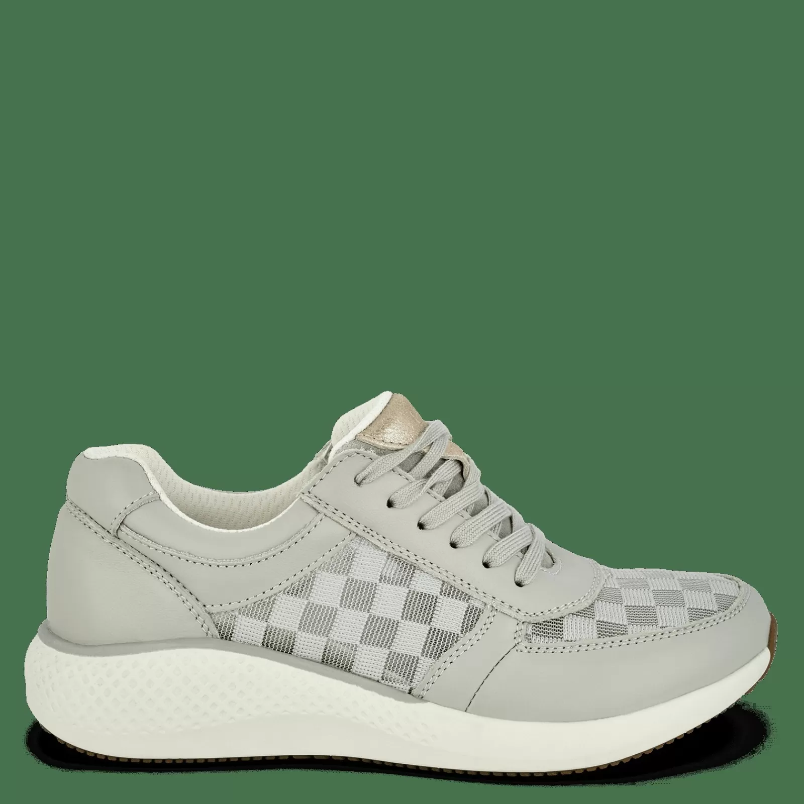 Snøresko>Green Comfort Dolphin Dixi - Light Grey