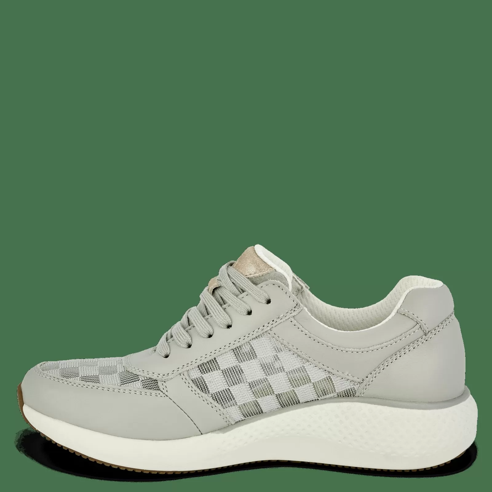 Snøresko>Green Comfort Dolphin Dixi - Light Grey