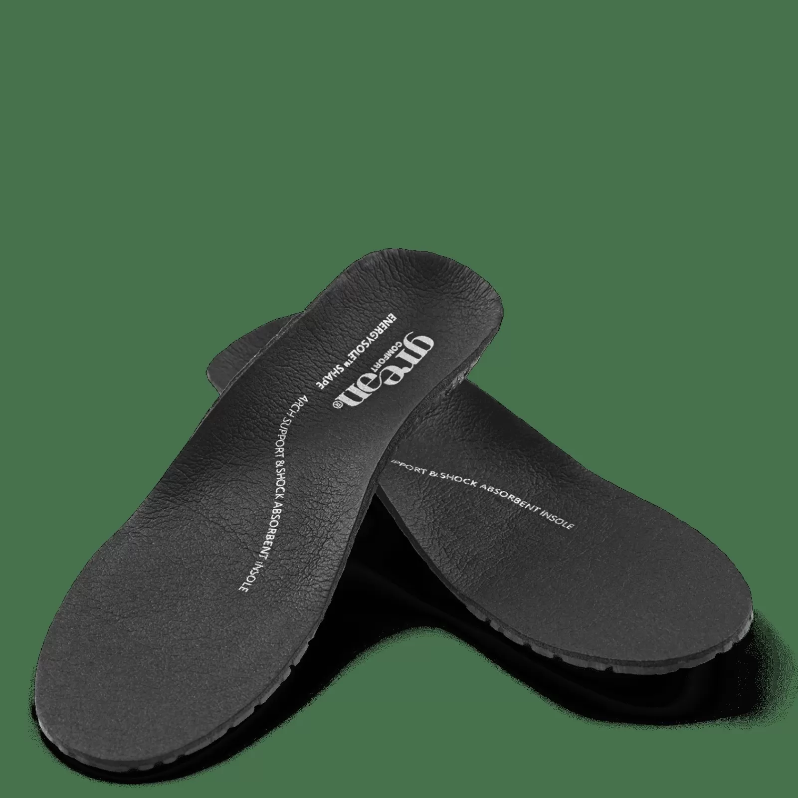 Såler>Green Comfort Energysole Shape 4,5 Mm (Dame) - Sort