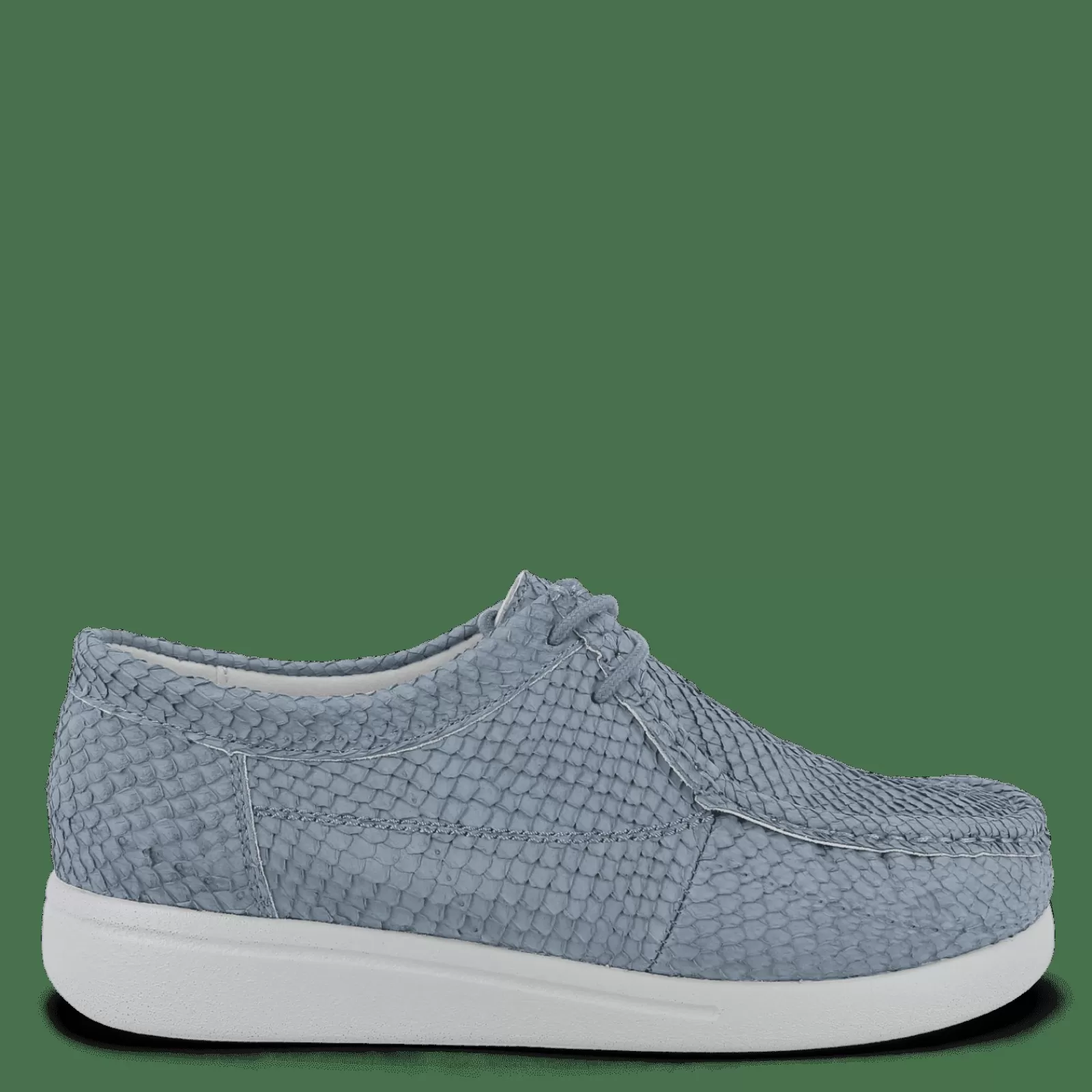 Snøresko>Green Comfort Happy Walking Hayden - Denim Blue