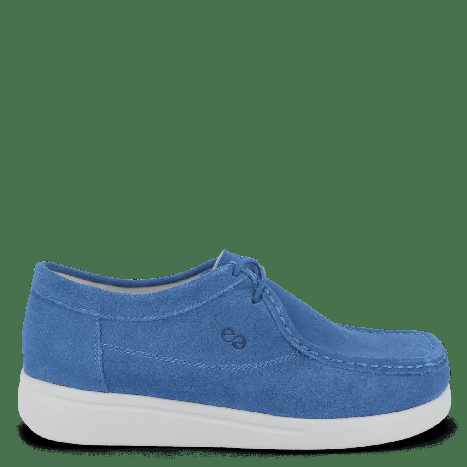 Snøresko>Green Comfort Happy Walking Hazel - Cobalt Blue