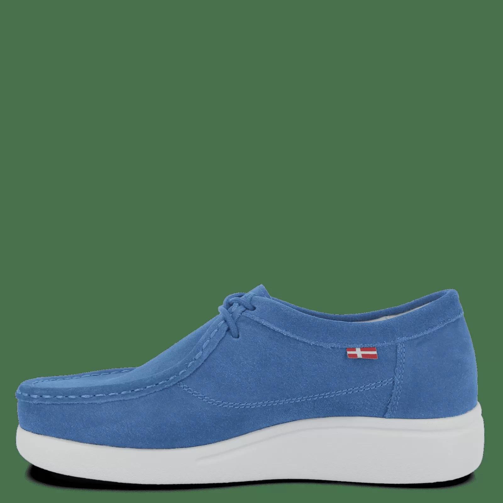 Snøresko>Green Comfort Happy Walking Hazel - Cobalt Blue