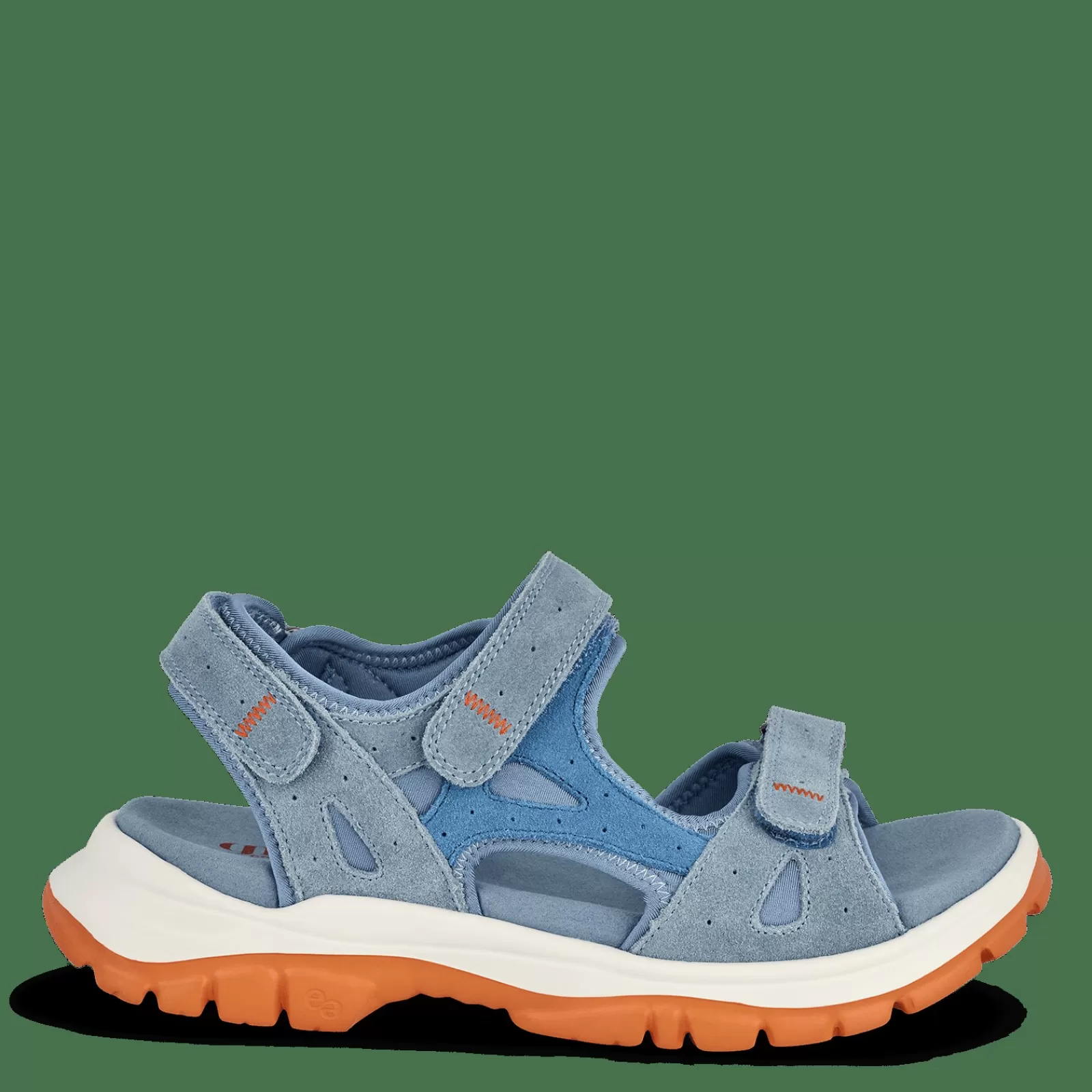 Vandresandaler>Green Comfort Kiruna Kammi - Denim Blue