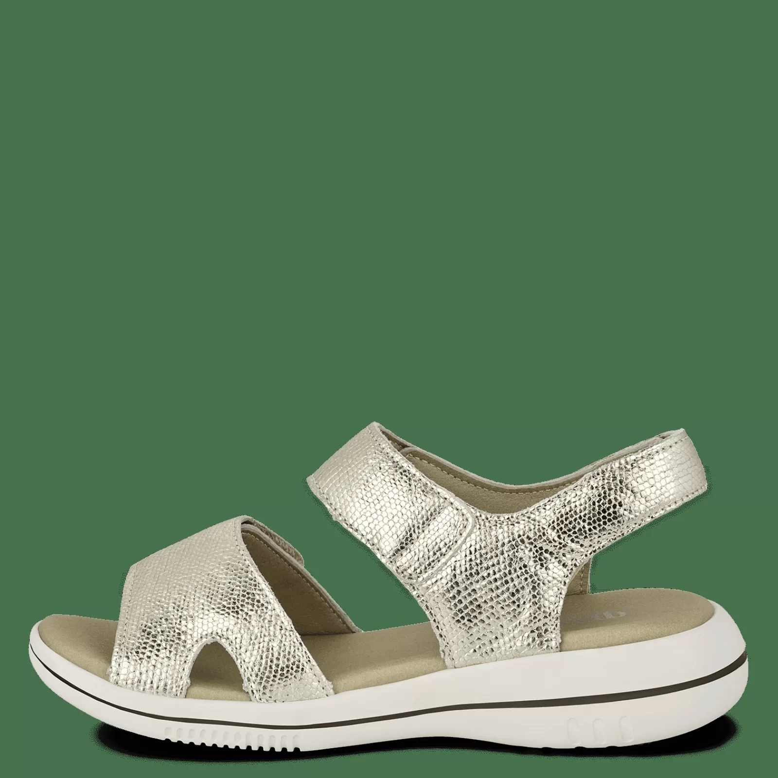 Sandaler Med Flad Sål>Green Comfort Leaf Lia - Gold