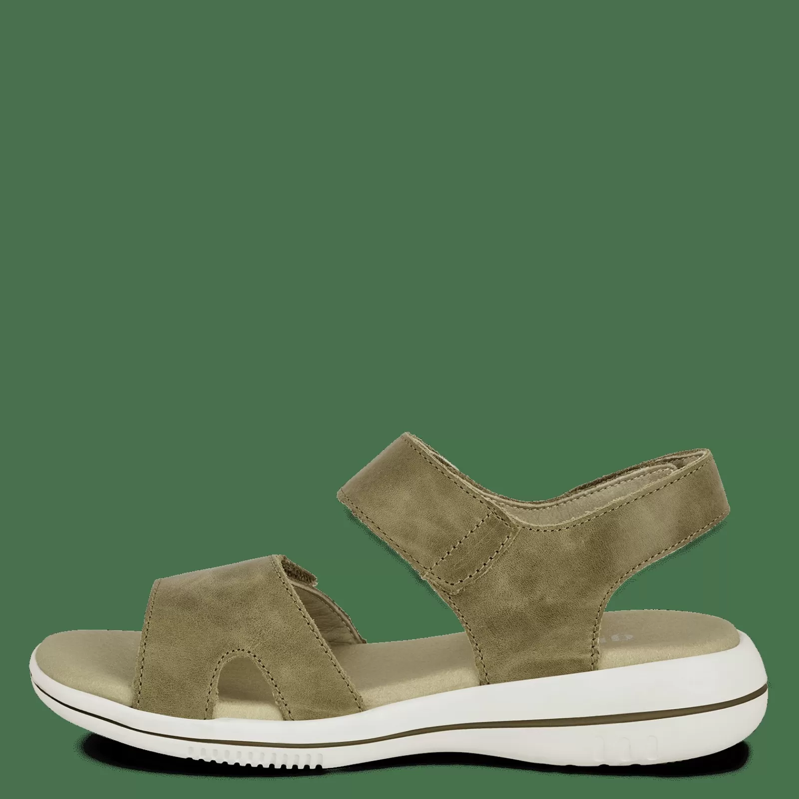 Sandaler Med Flad Sål>Green Comfort Leaf Lucy - Olive