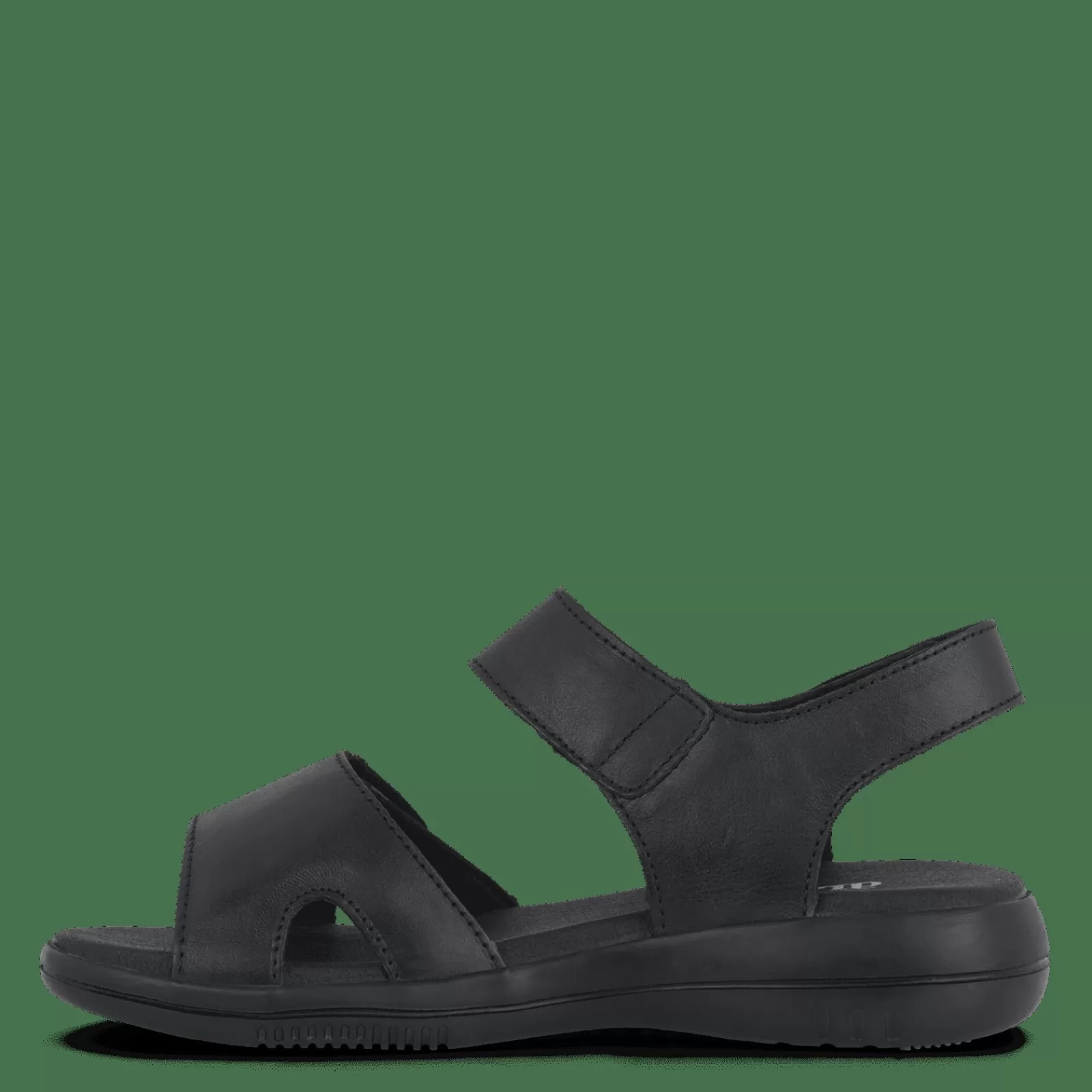 Sandaler Med Flad Sål>Green Comfort Leaf Lucy - Sort