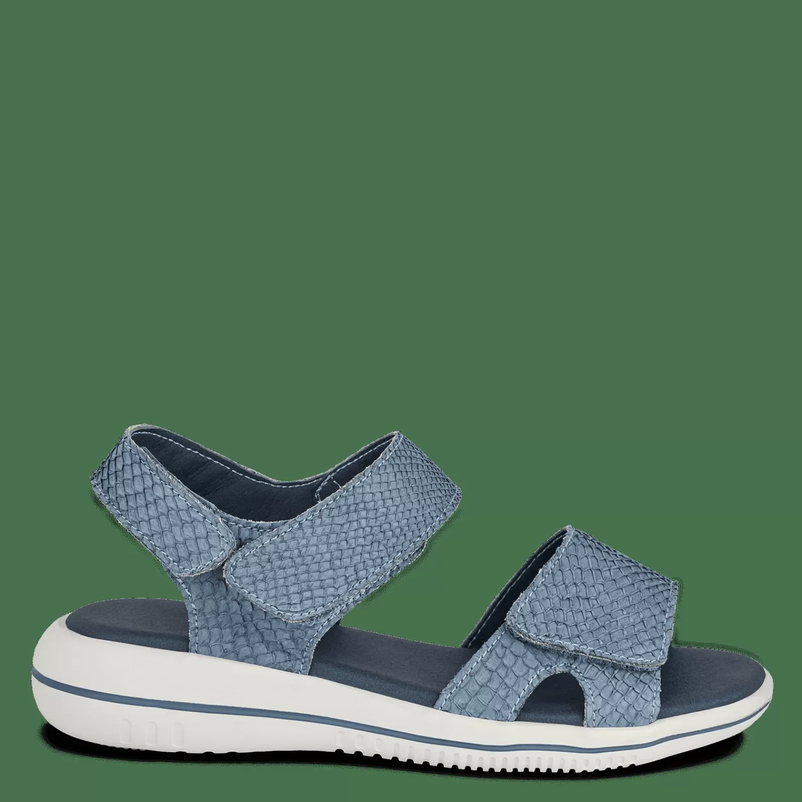 Sandaler Med Flad Sål>Green Comfort Leaf Lulu - Light Blue