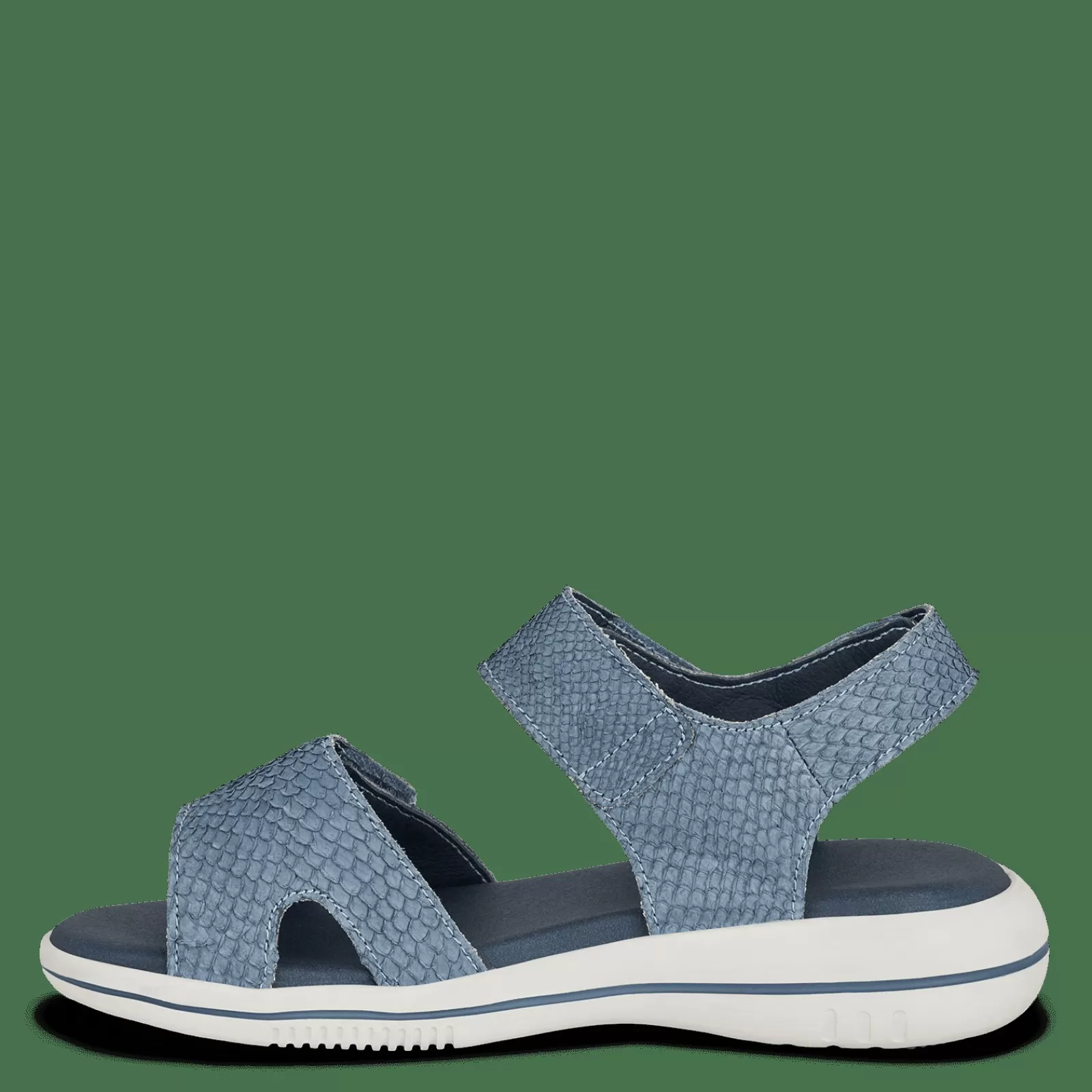 Sandaler Med Flad Sål>Green Comfort Leaf Lulu - Light Blue