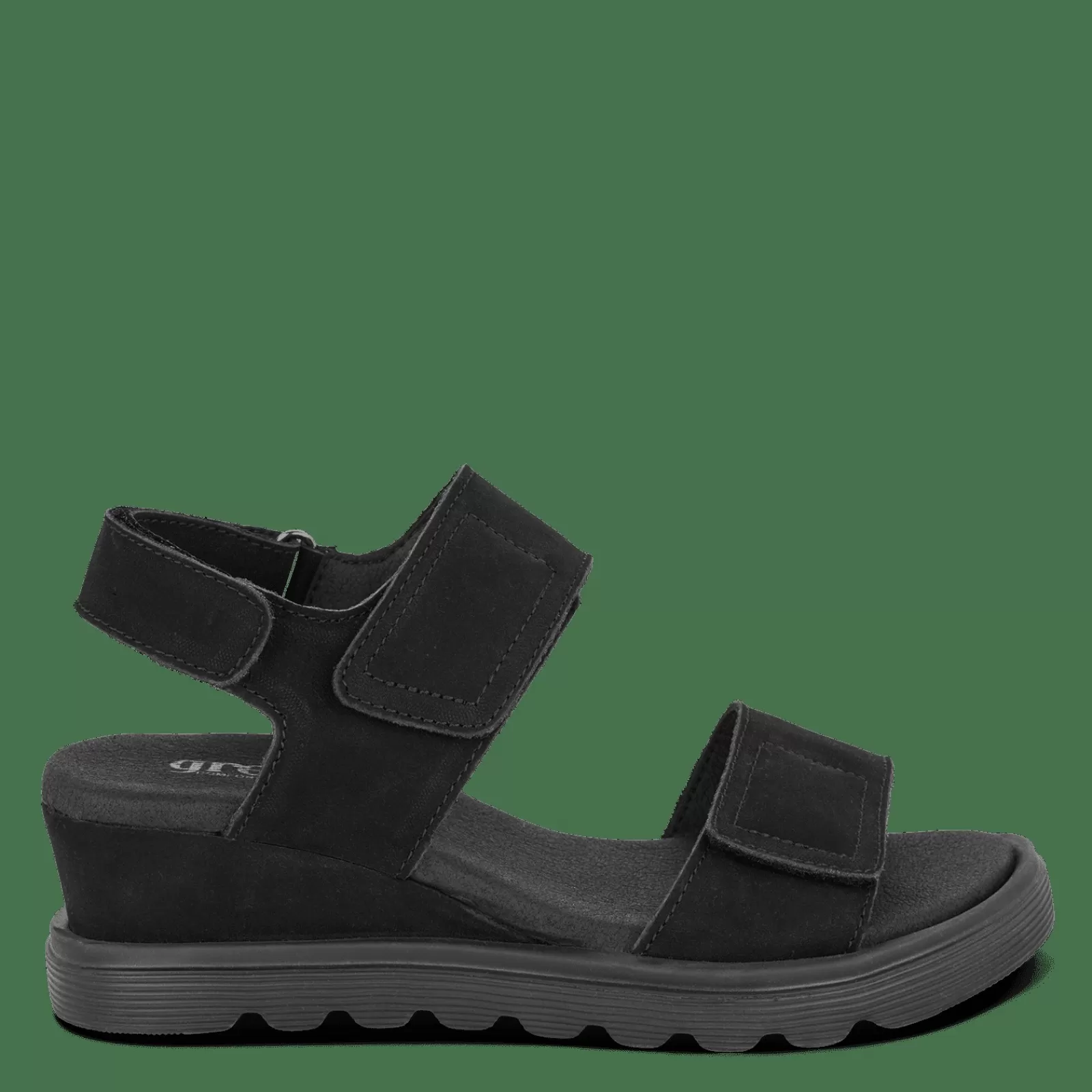 Sandaler Med Hæl>Green Comfort Mellow Miu - Sort