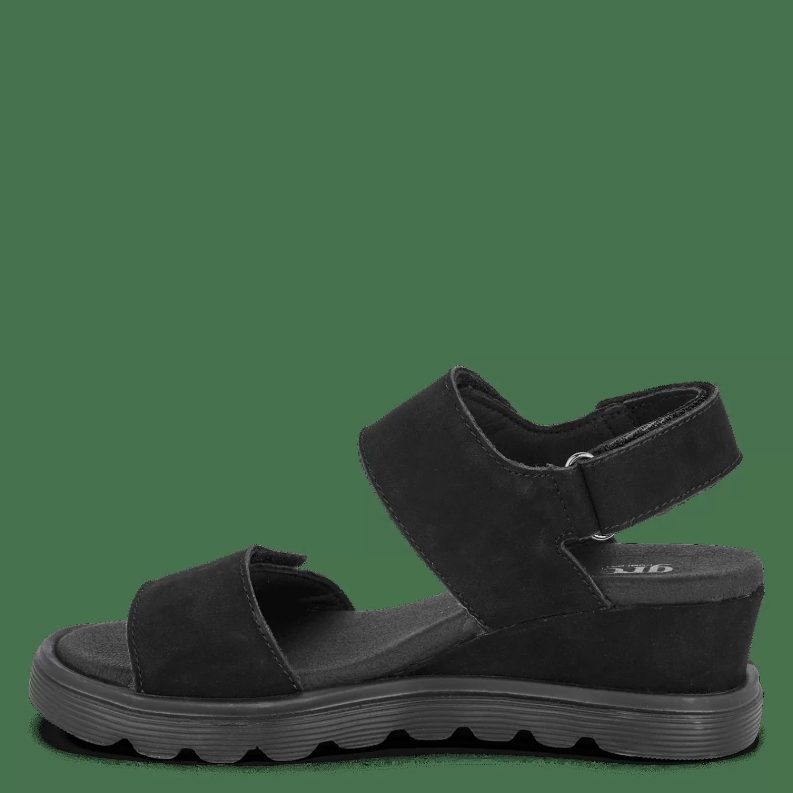 Sandaler Med Hæl>Green Comfort Mellow Miu - Sort