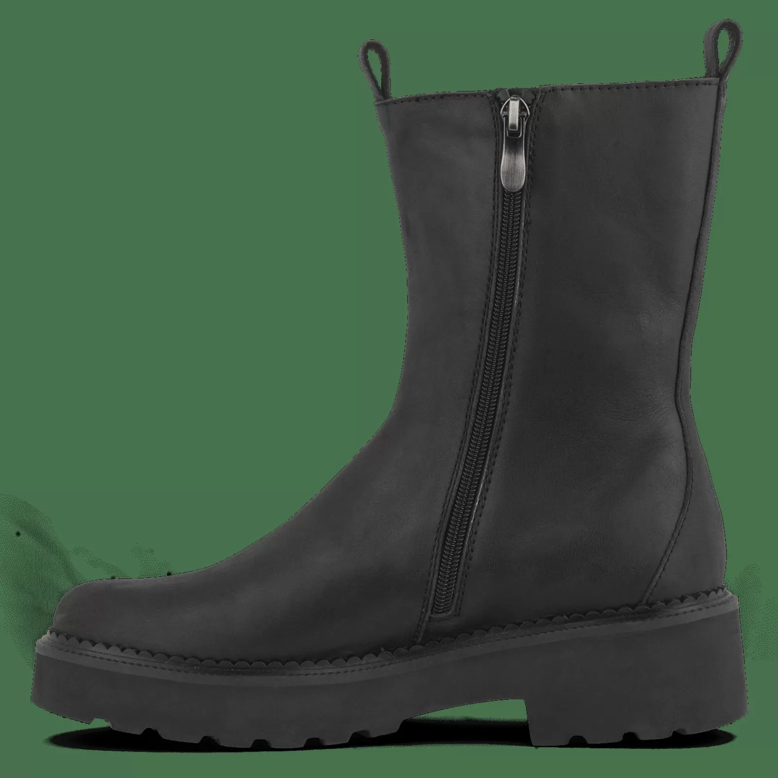 Chelsea Boots>Green Comfort Pitch Paola - Sort