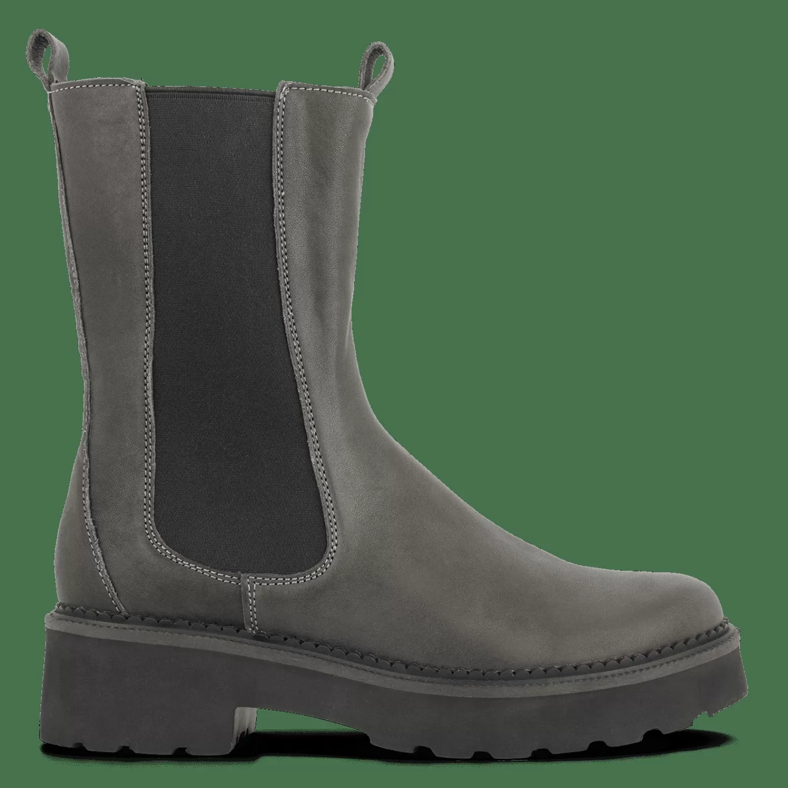 Chelsea Boots>Green Comfort Pitch Paola - Warm Grey