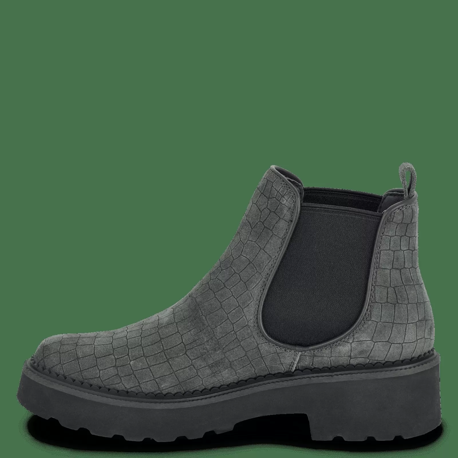 Chelsea Boots>Green Comfort Pitch Py - Old Forrest Green