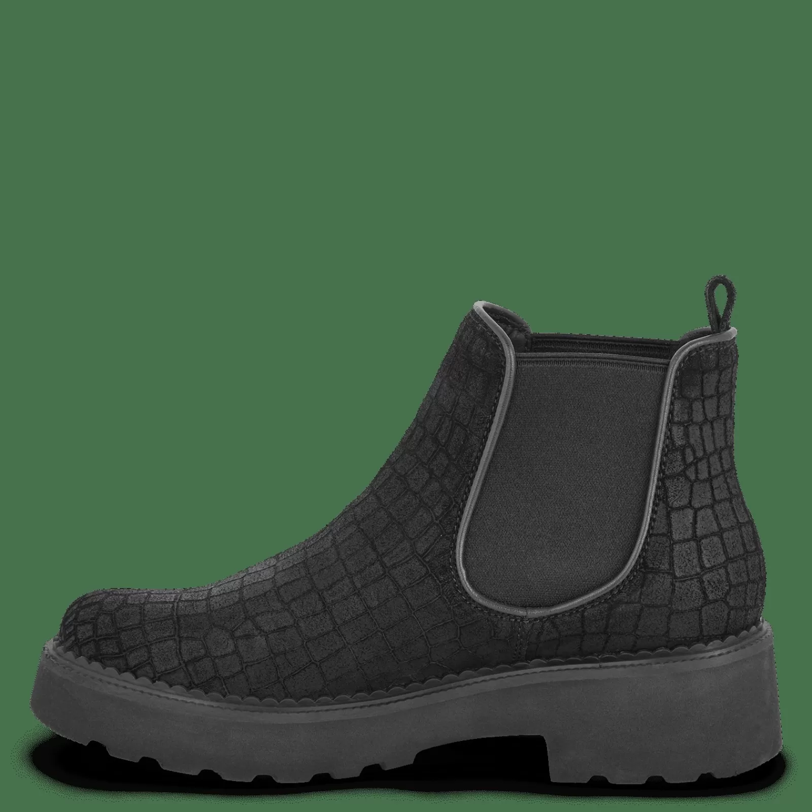 Chelsea Boots>Green Comfort Pitch Py - Sort