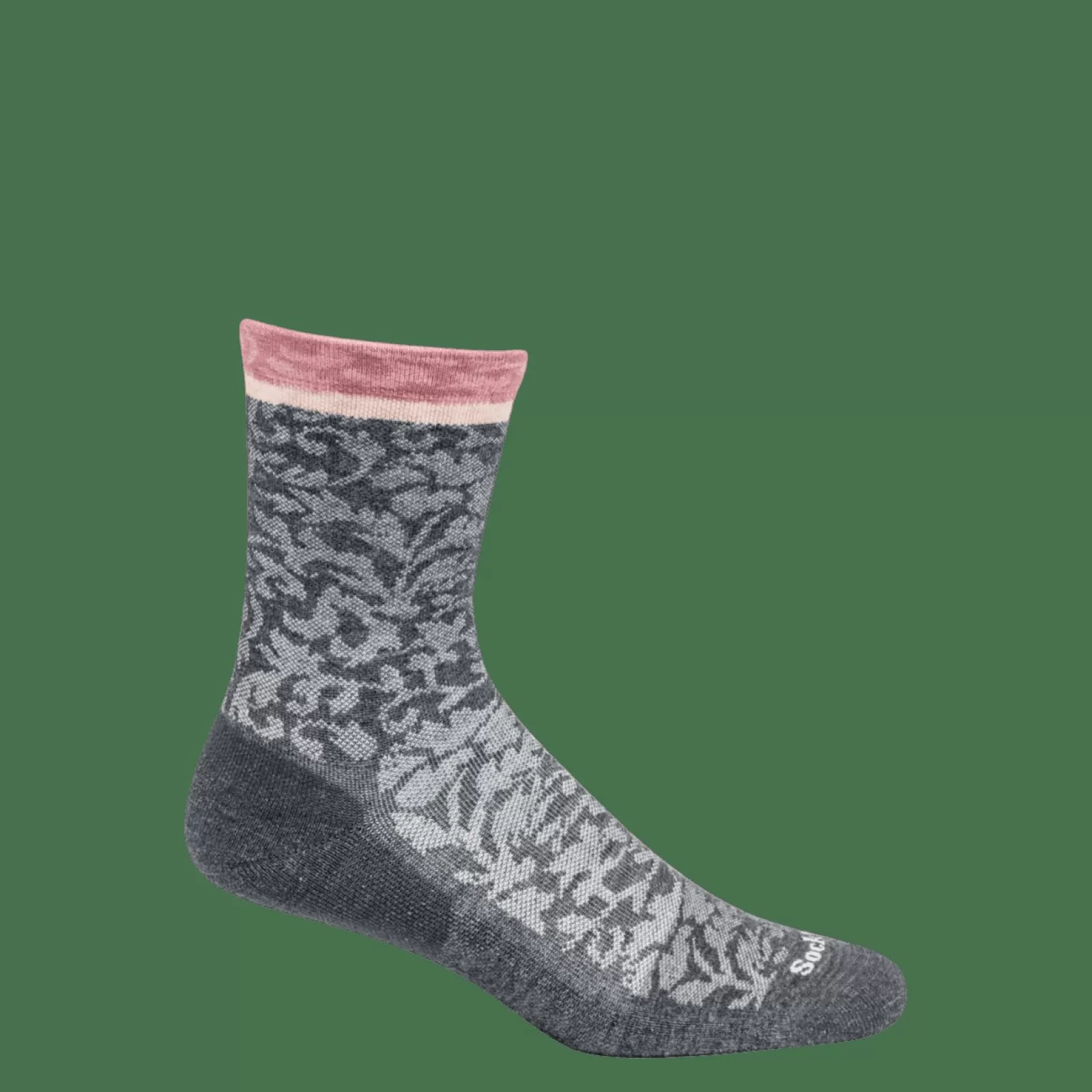 Strømper>Green Comfort Plantar Cush (Dame) - Sw Charcoal