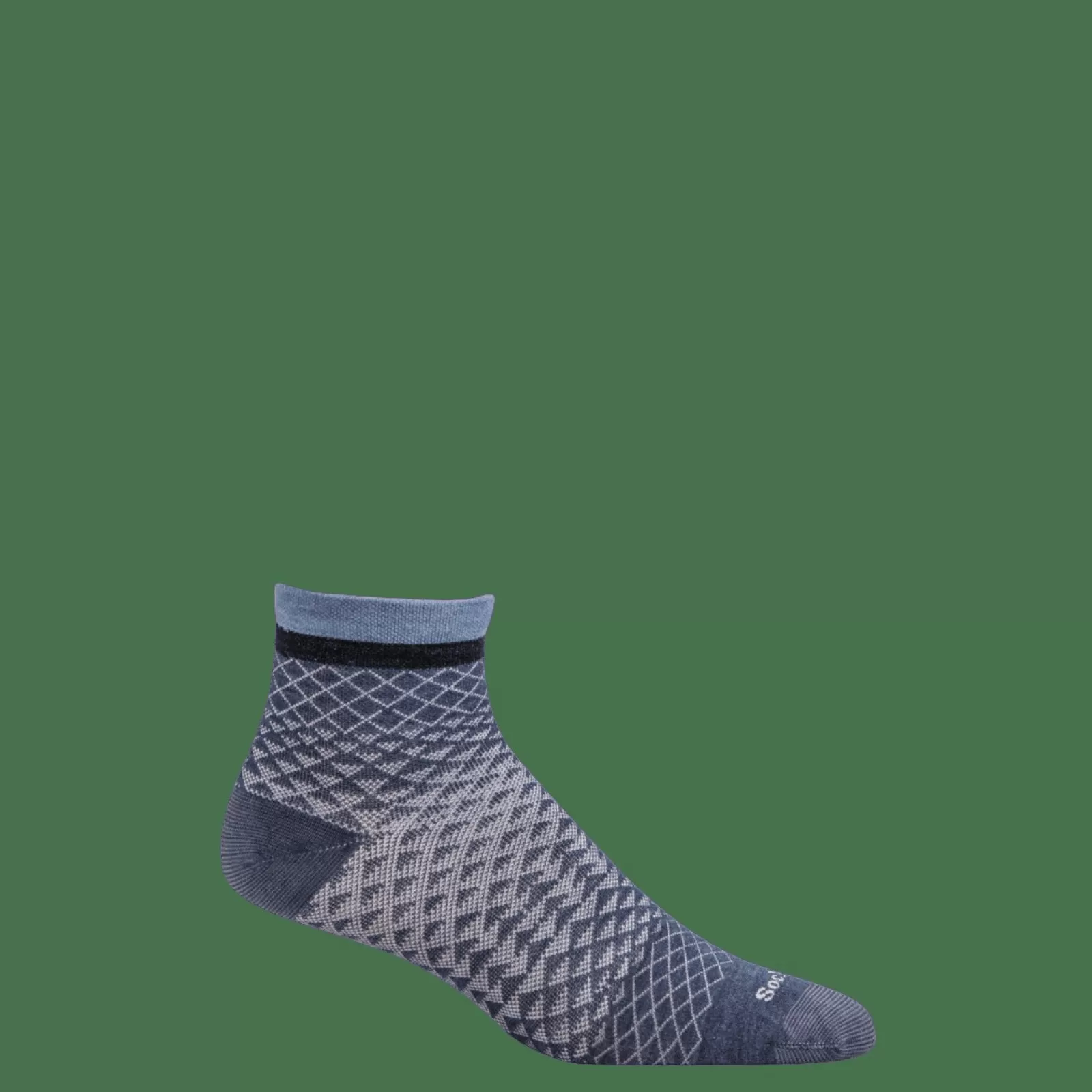 Strømper>Green Comfort Plantar Ease Quarter (Dame) - Sw Denim