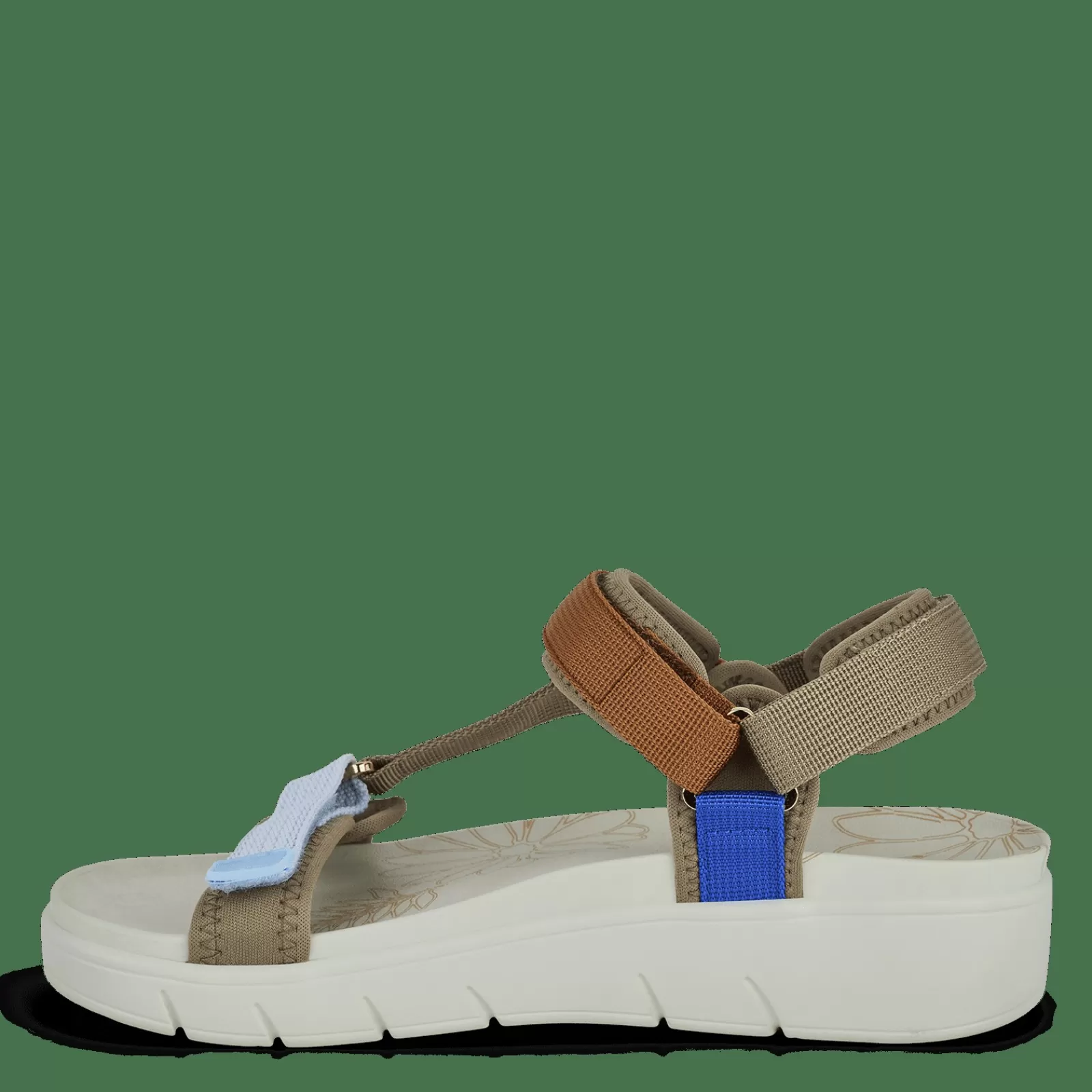 Sandaler Med Flad Sål>Green Comfort Rejoice River - Taupe