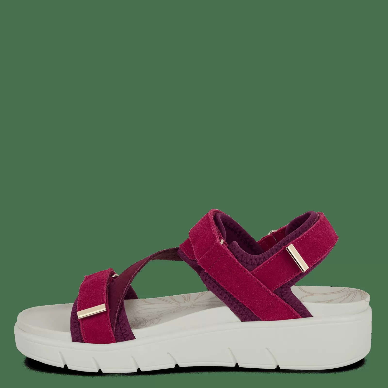 Sandaler Med Flad Sål>Green Comfort Rejoice Ruby - Pink