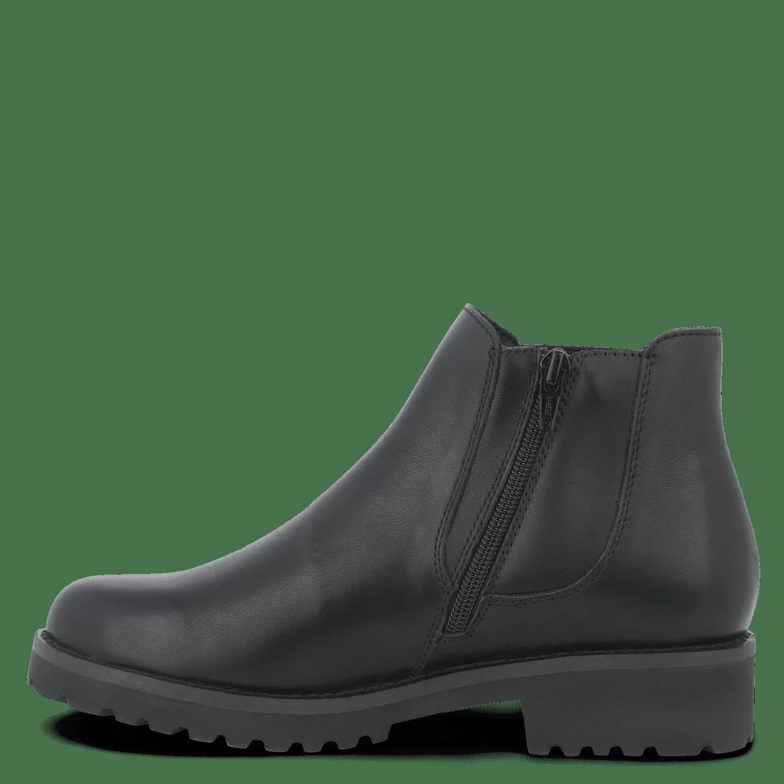 Chelsea Boots>Green Comfort Strike Silva - Sort