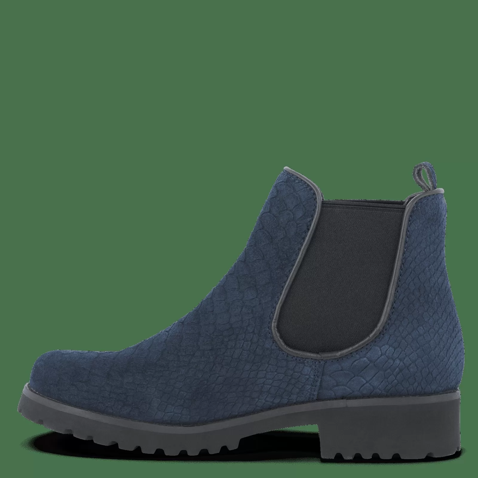 Chelsea Boots>Green Comfort Strike Stella - Marine Blue