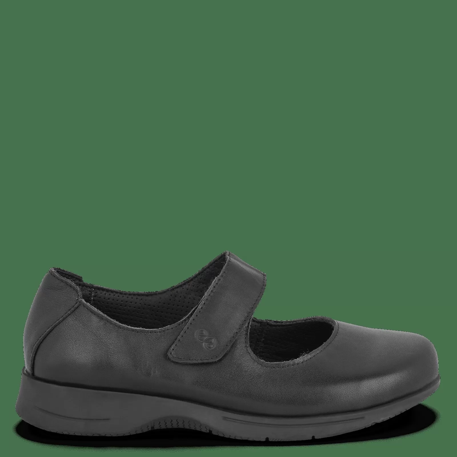 Ballerina>Green Comfort Walkie Wilda - Sort