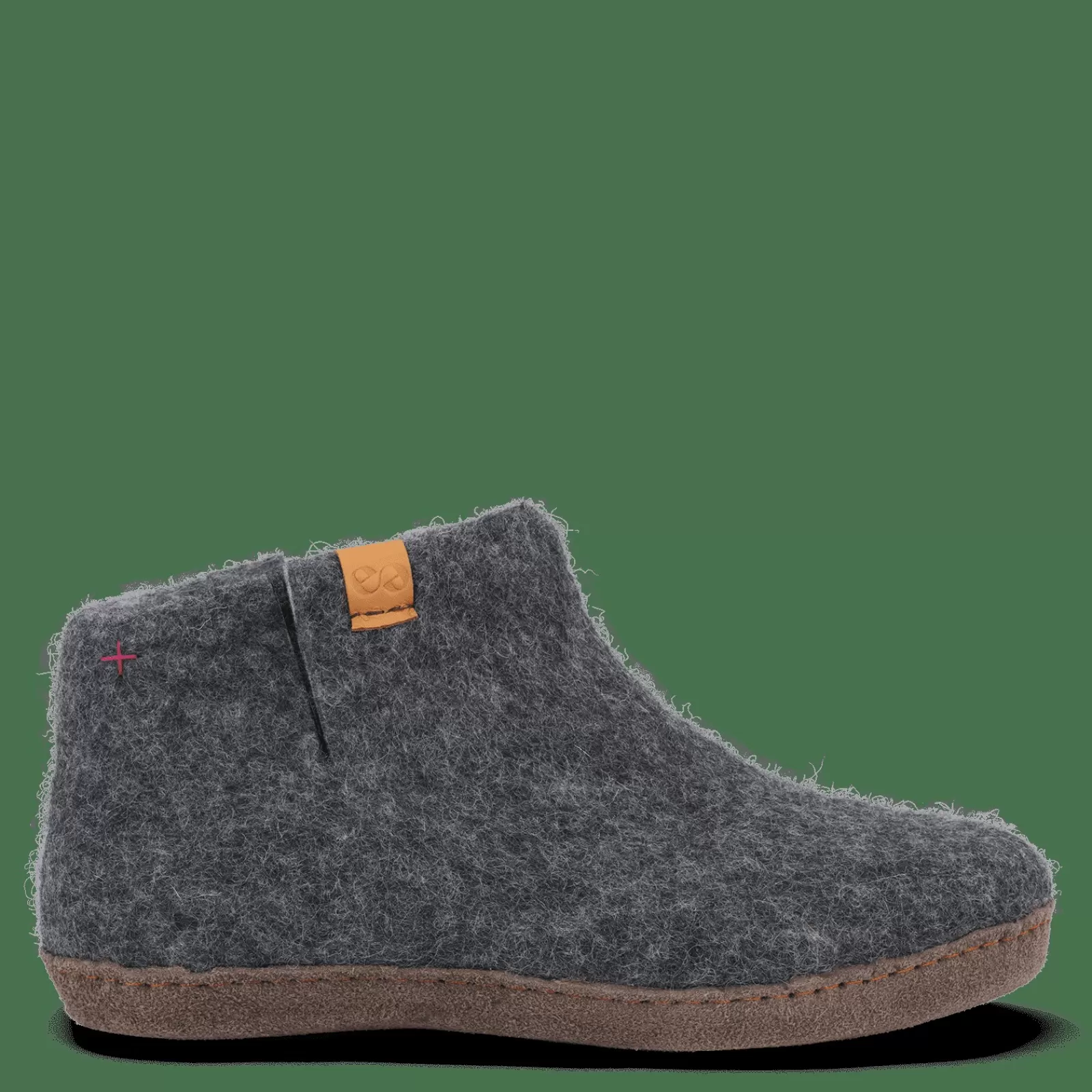 Hjemmesko Med Skindsål>Green Comfort Wool Everest - Antracit Grey