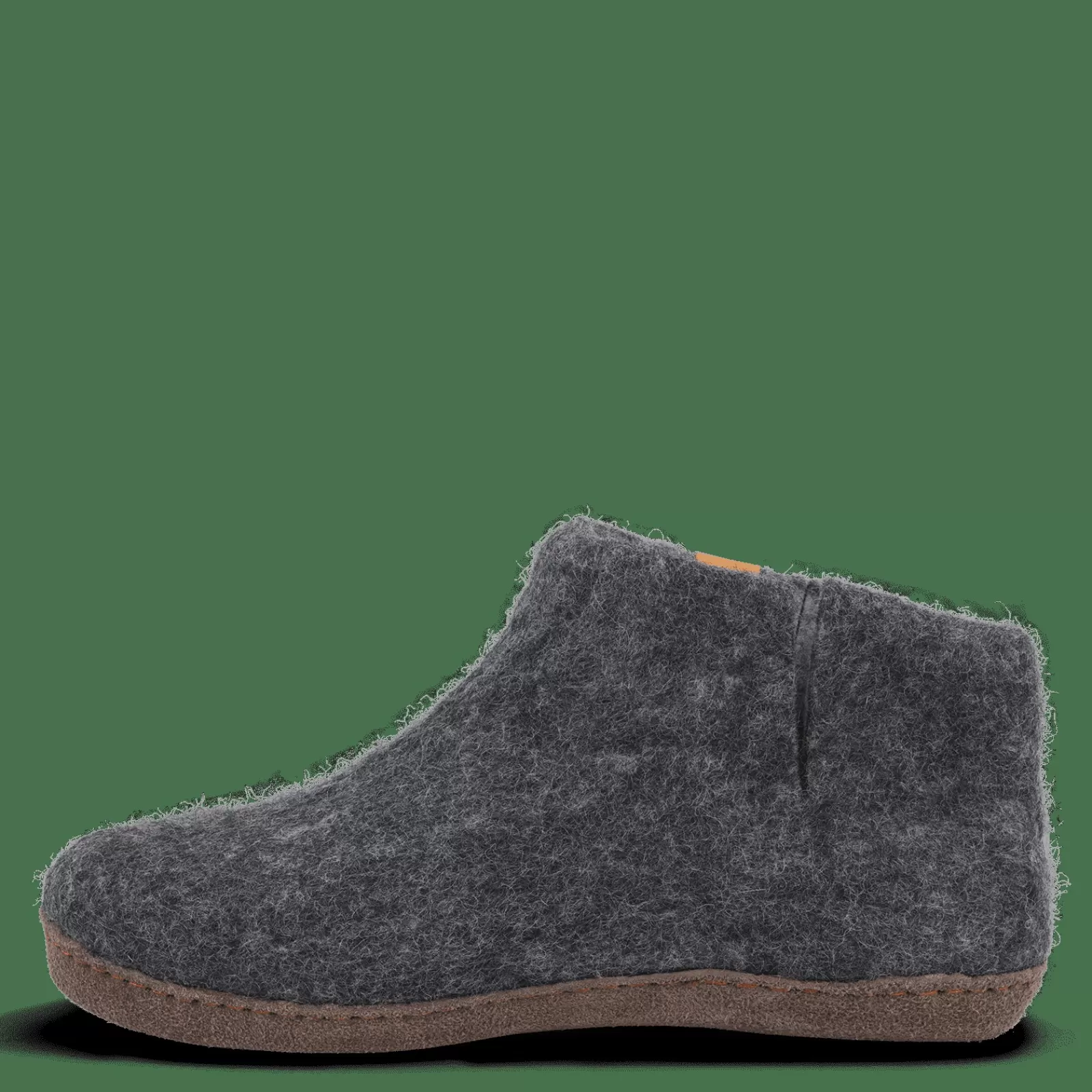 Hjemmesko Med Skindsål>Green Comfort Wool Everest - Antracit Grey