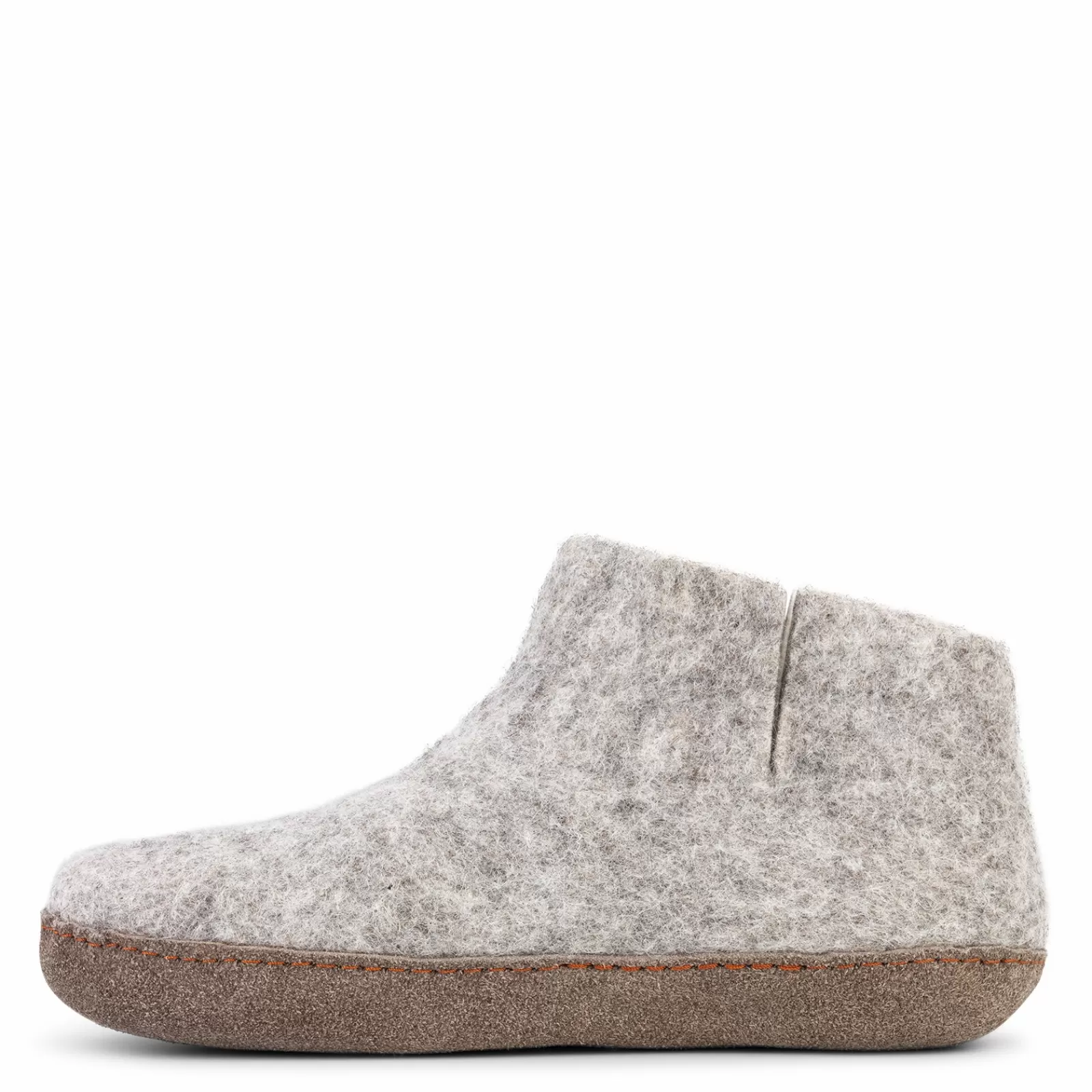 Hjemmesko Med Skindsål>Green Comfort Wool Everest - Light Grey