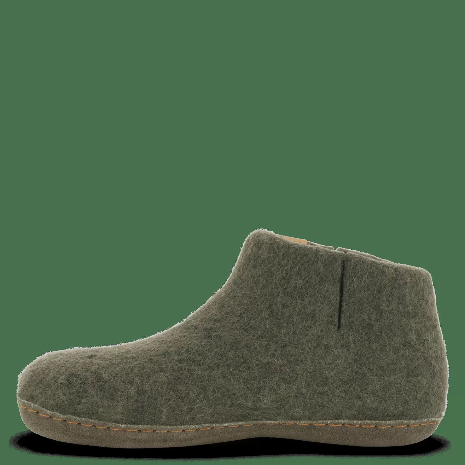 Hjemmesko Med Skindsål>Green Comfort Wool Everest - Sage