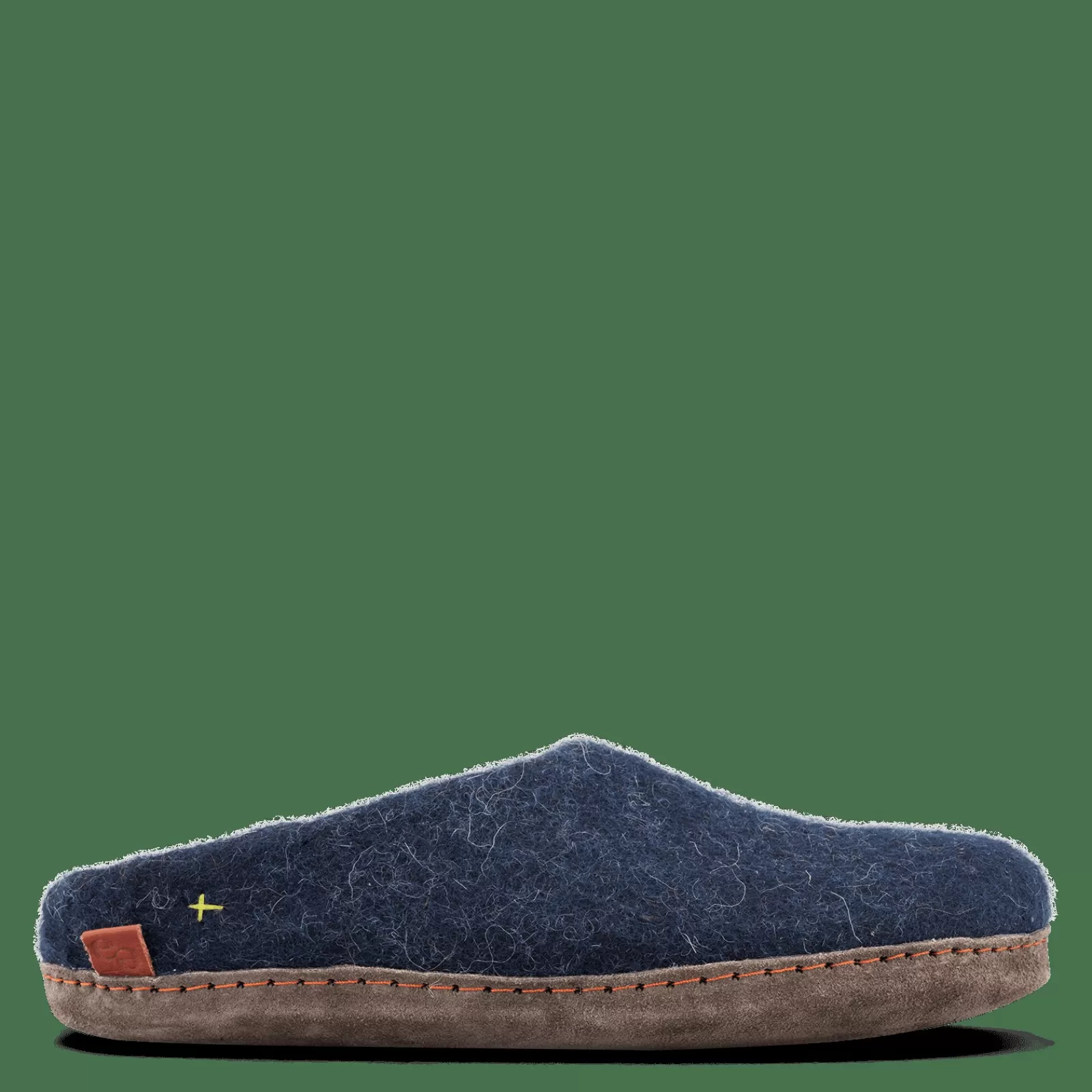 Hjemmesko Med Skindsål>Green Comfort Wool Makalu - Marine Blue