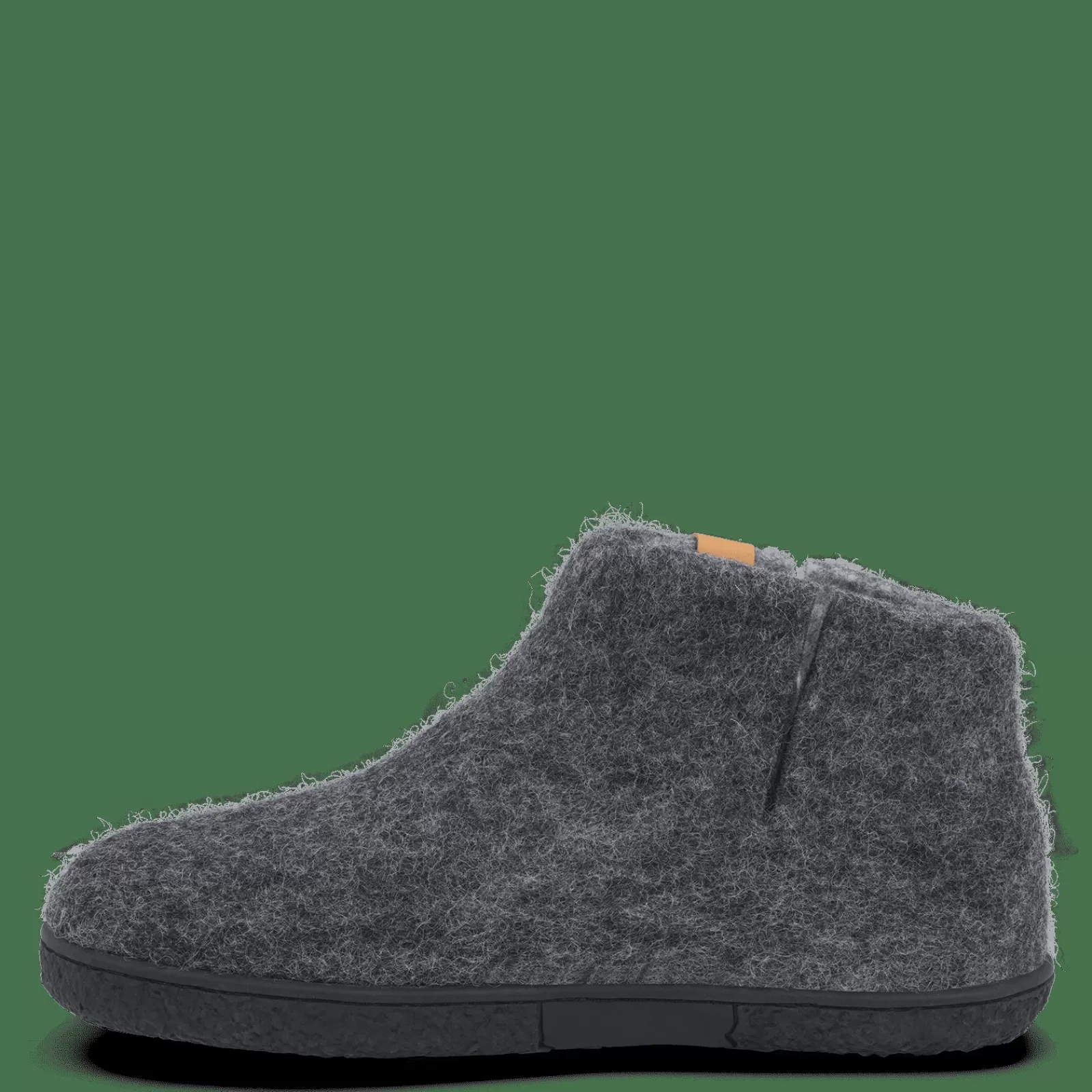 Hjemmesko Med Gummisål>Green Comfort Wool Nepal - Antracit Grey