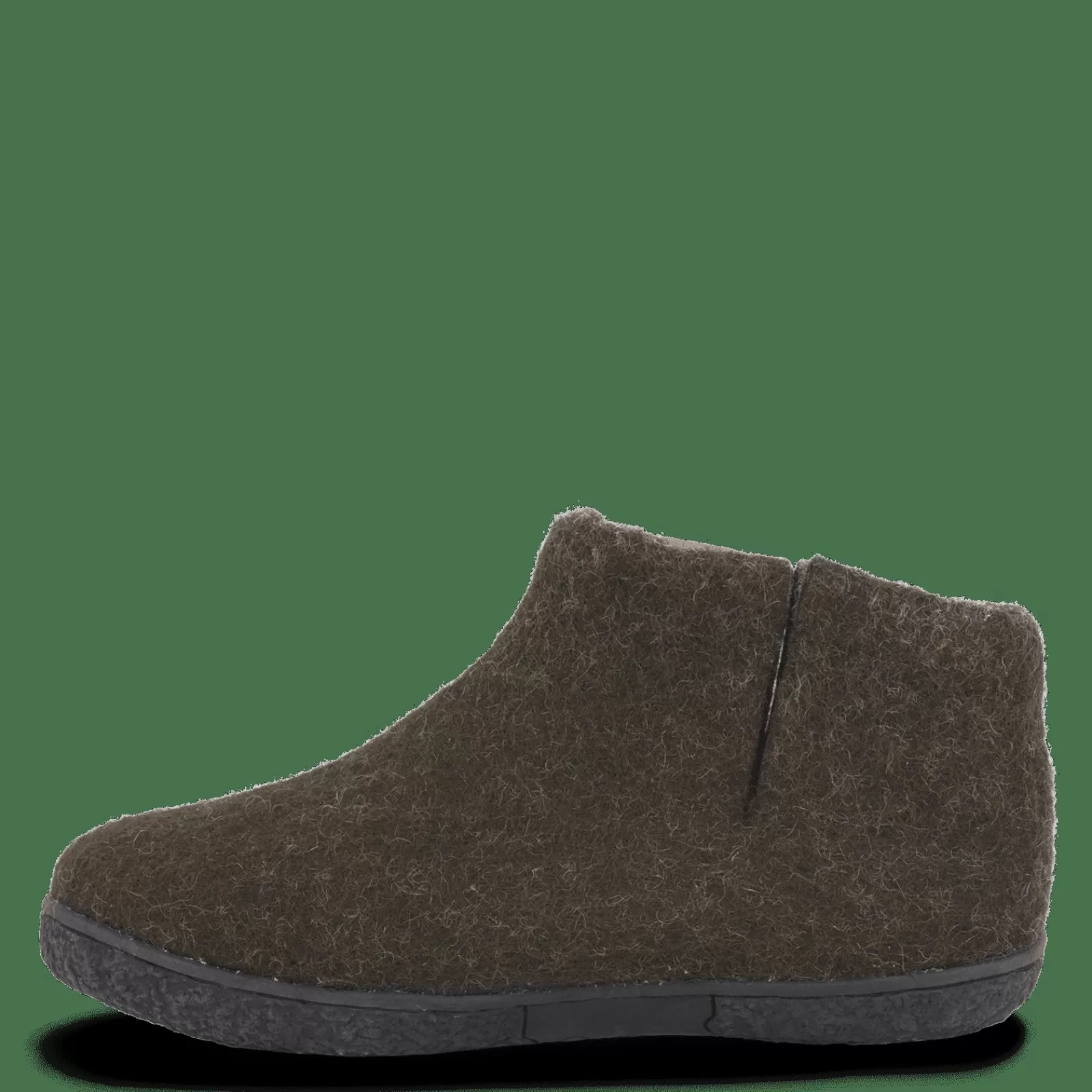 Hjemmesko Med Gummisål>Green Comfort Wool Nepal - Brown