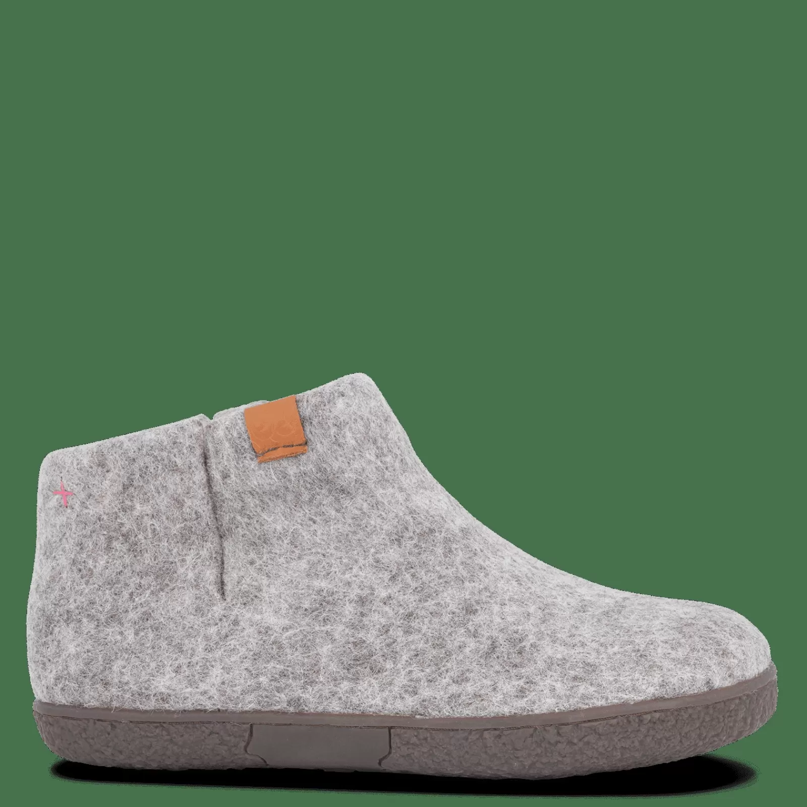 Hjemmesko Med Gummisål>Green Comfort Wool Nepal - Light Grey