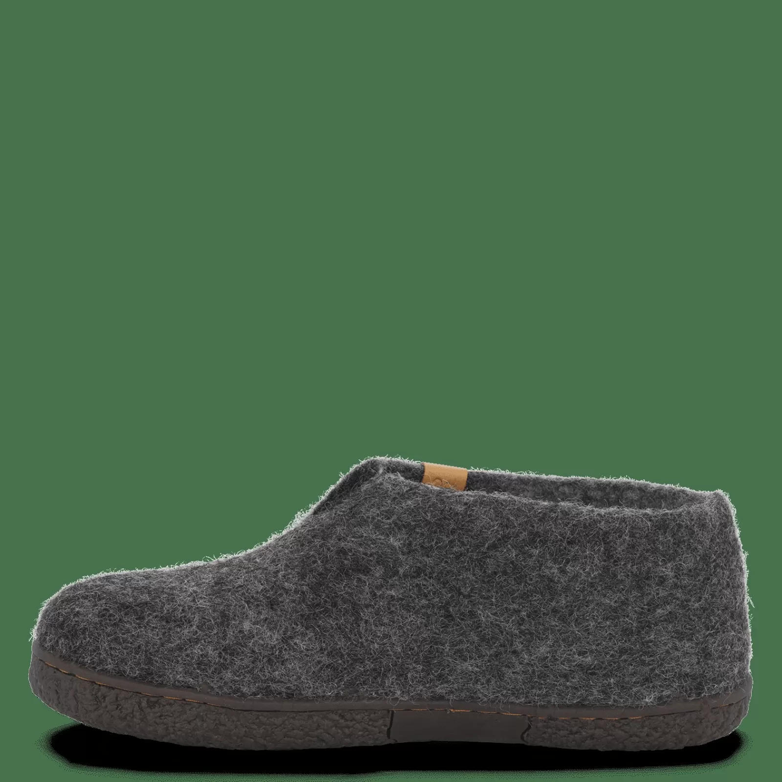 Hjemmesko Med Gummisål>Green Comfort Wool Pumori - Antracit Grey